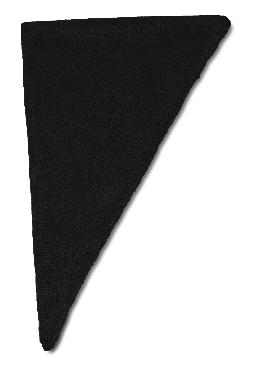 Gina Tricot - Perfect triangle scarf - winter scarves - black (9000) - 1