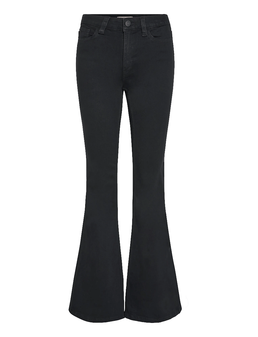 Gina Tricot - Ultra flare jeans - flared jeans - black (9000) - 0