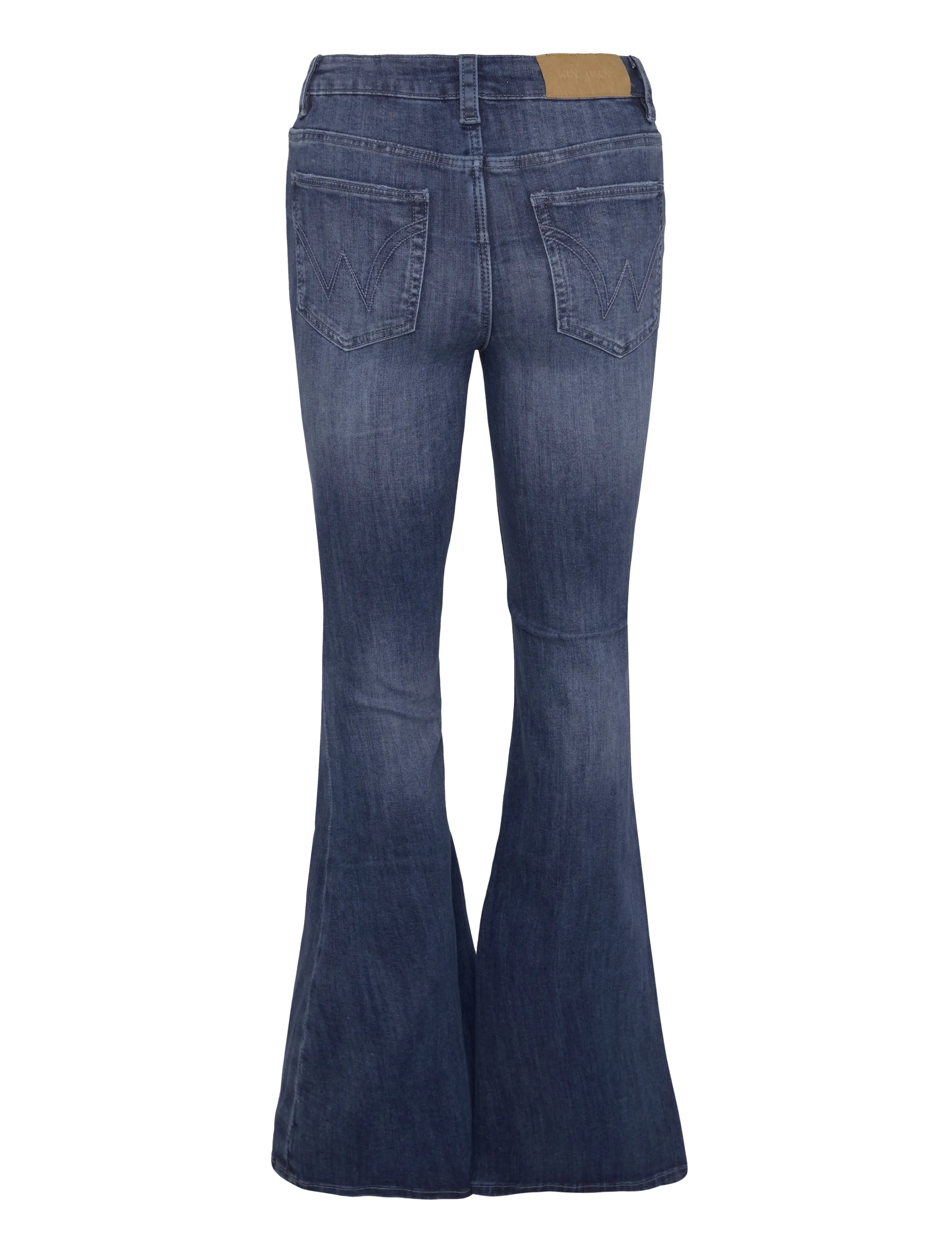 Gina Tricot - Ultra flare jeans - classic blue (4029) - 1
