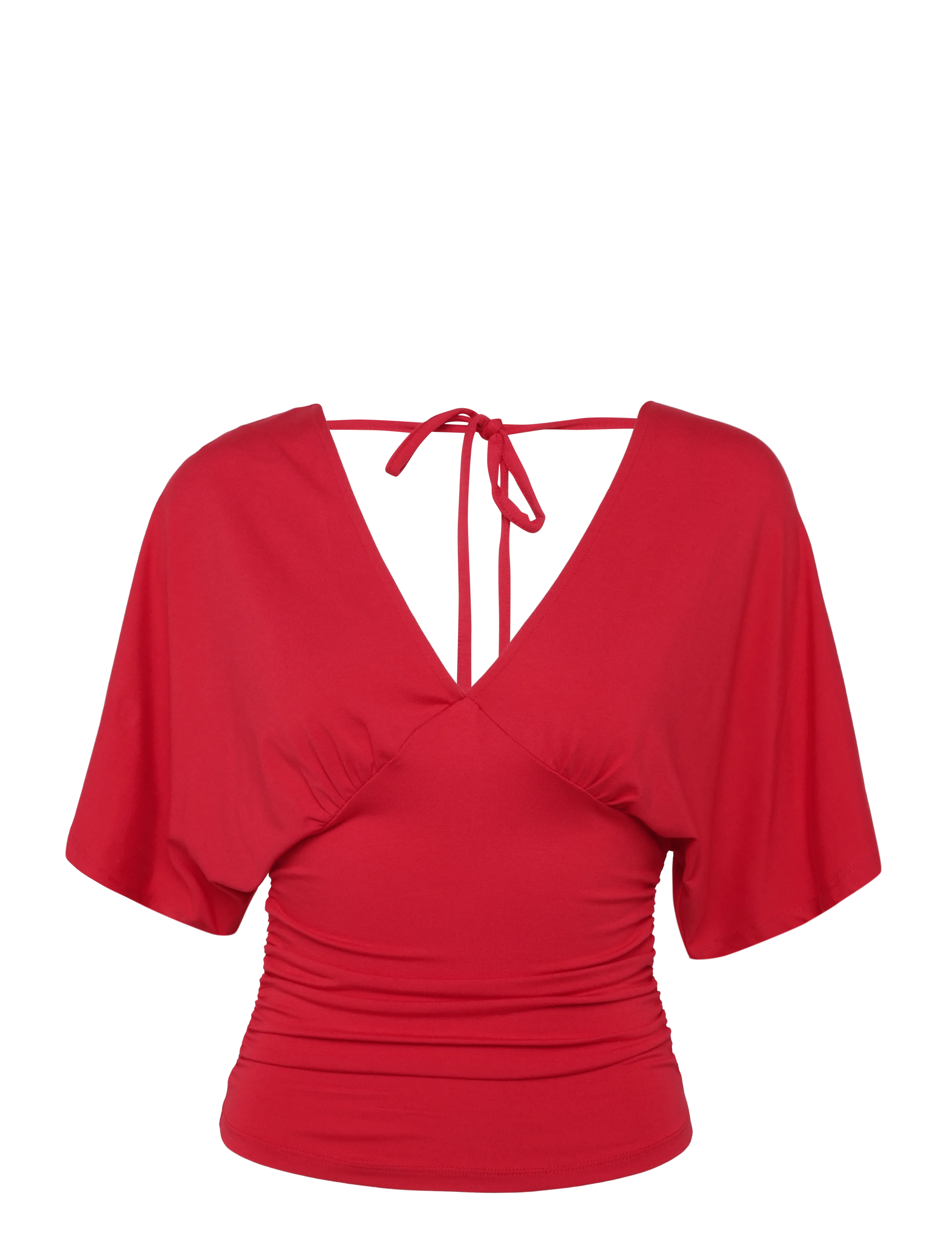 Shaped V-Neck Top