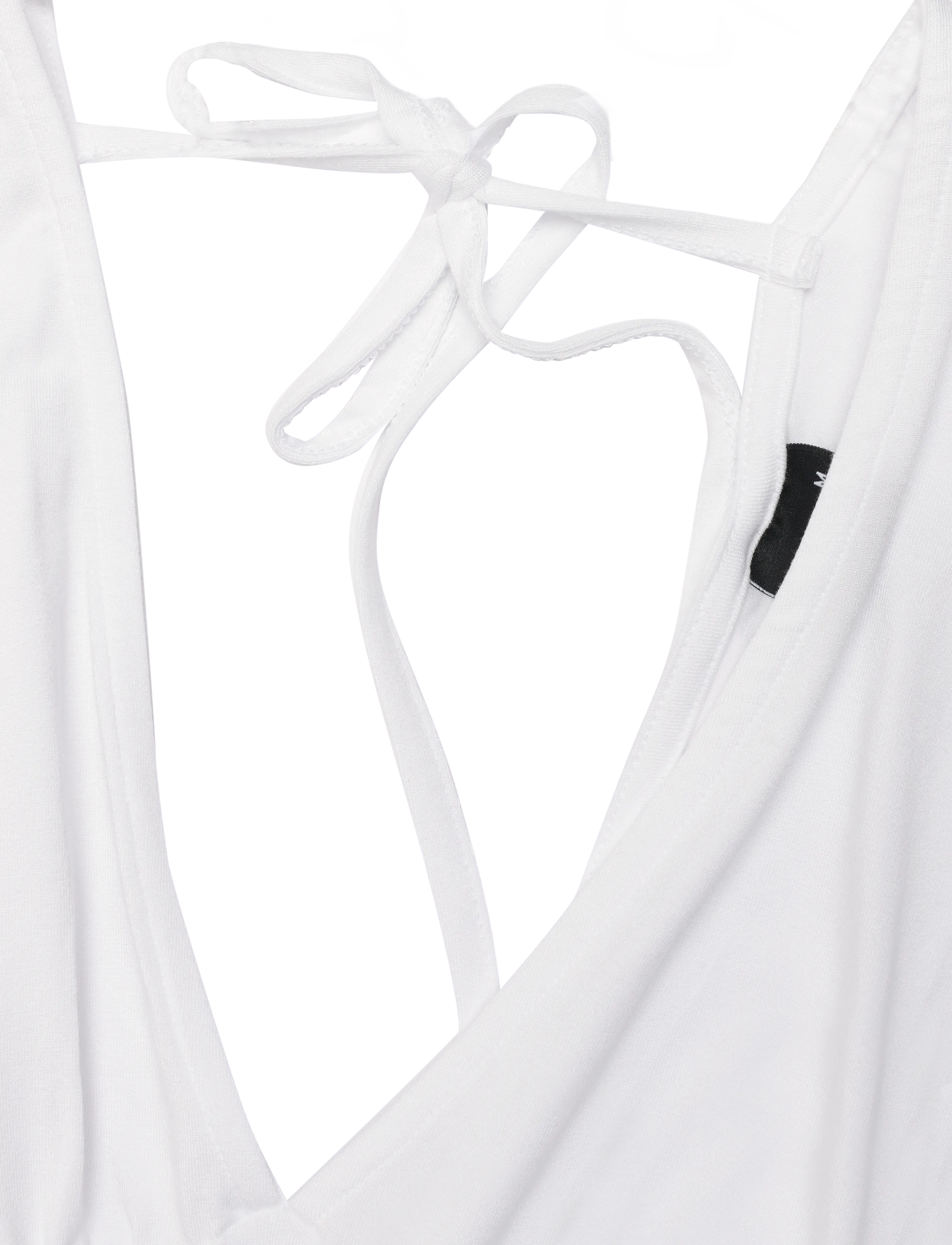 Gina Tricot - Shaped v-neck top - t-särgid - offwhite - 2