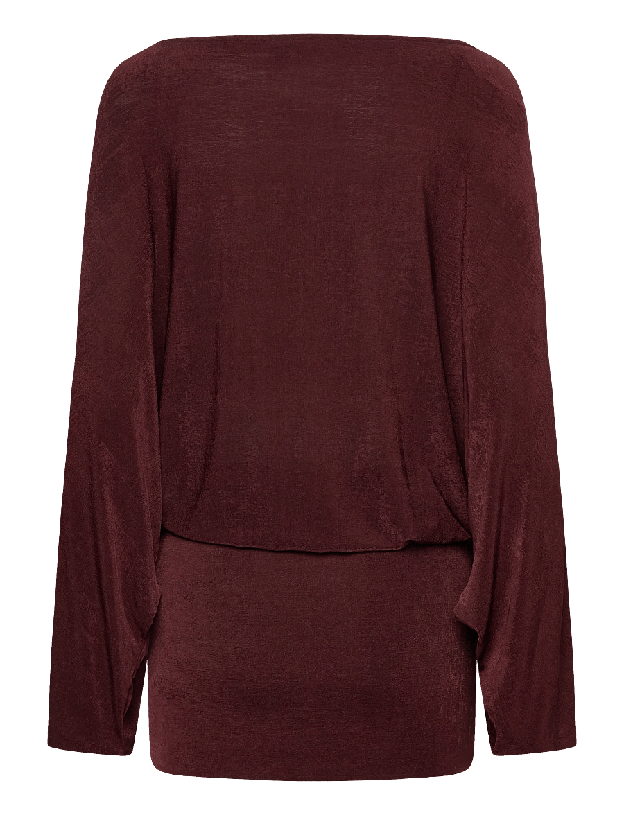 Gina Tricot - Slouchy mini dress - korte kjoler - decadent chocolate - 1