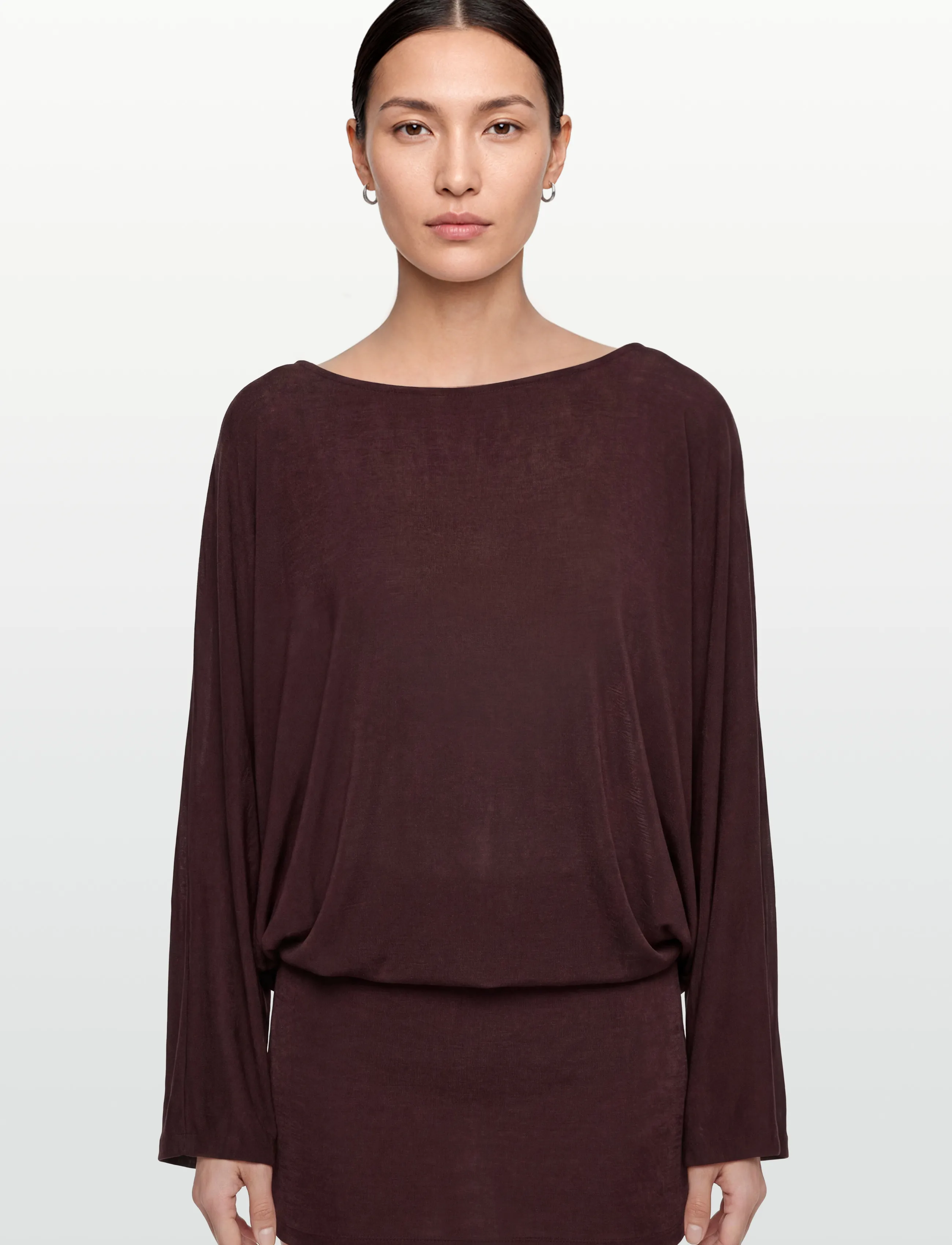 Gina Tricot - Slouchy mini dress - minikleidid - decadent chocolate - 3