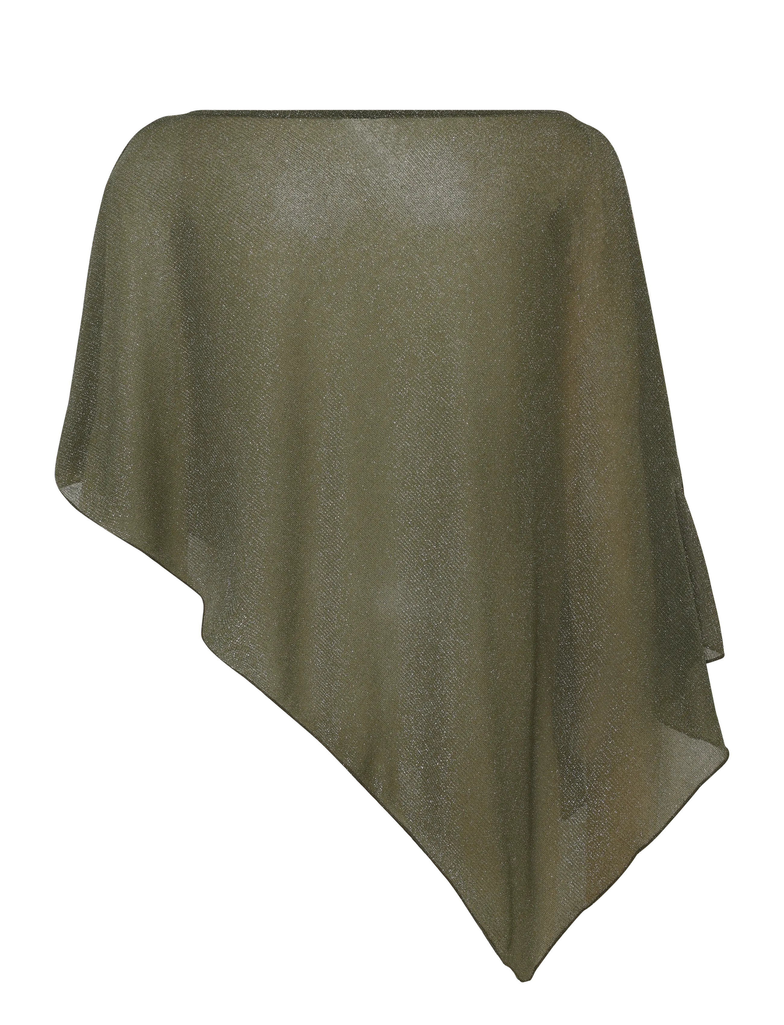 Gina Tricot - Glitter poncho - lt khaki green (7307) - 1