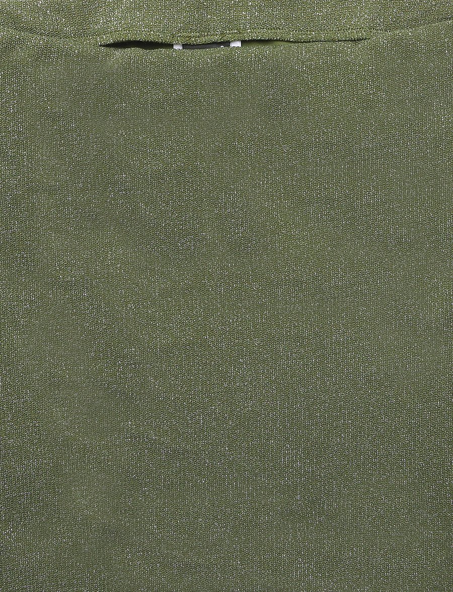 Gina Tricot - Glitter maxi skirt - strickröcke - lt khaki green (7307) - 2