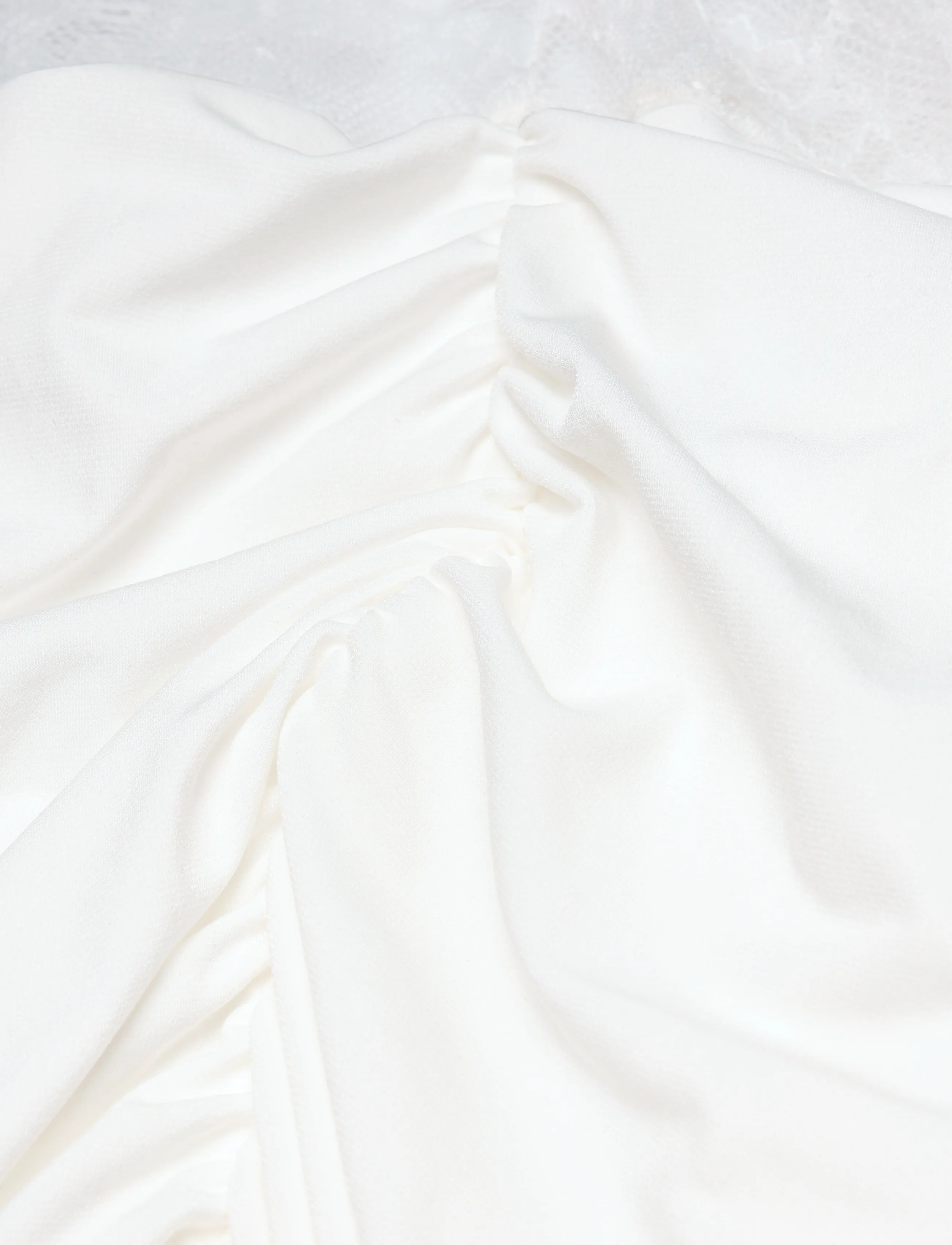 Gina Tricot - Asymmetric lace mini dress - konfirmationstøj - offwhite - 4