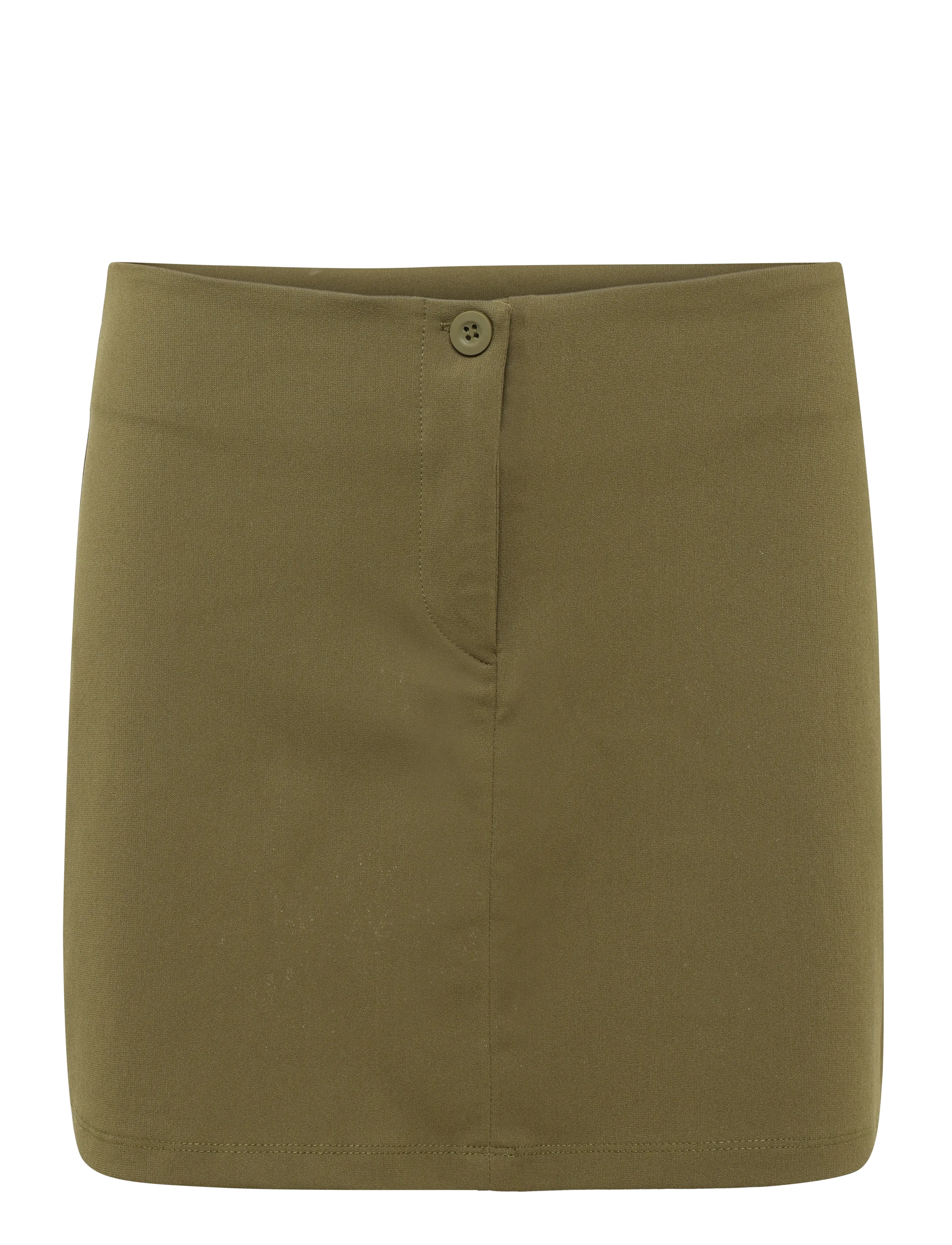 Gina Tricot Tailored mini skirt - Swedish brands - LIZARD / khaki/green