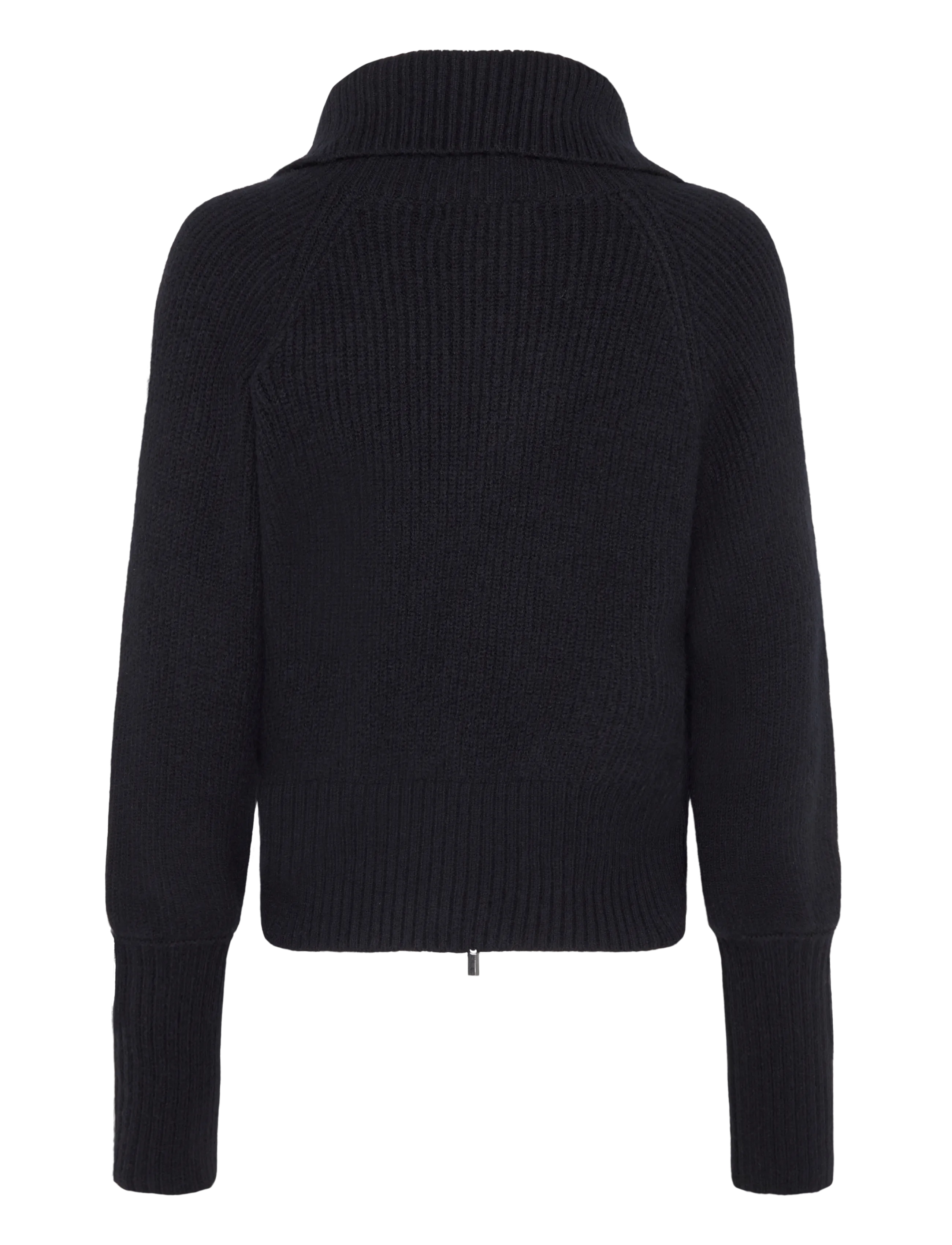 Gina Tricot - Knitted zip cardigan - cardigans - navy blazer (5853) - 1