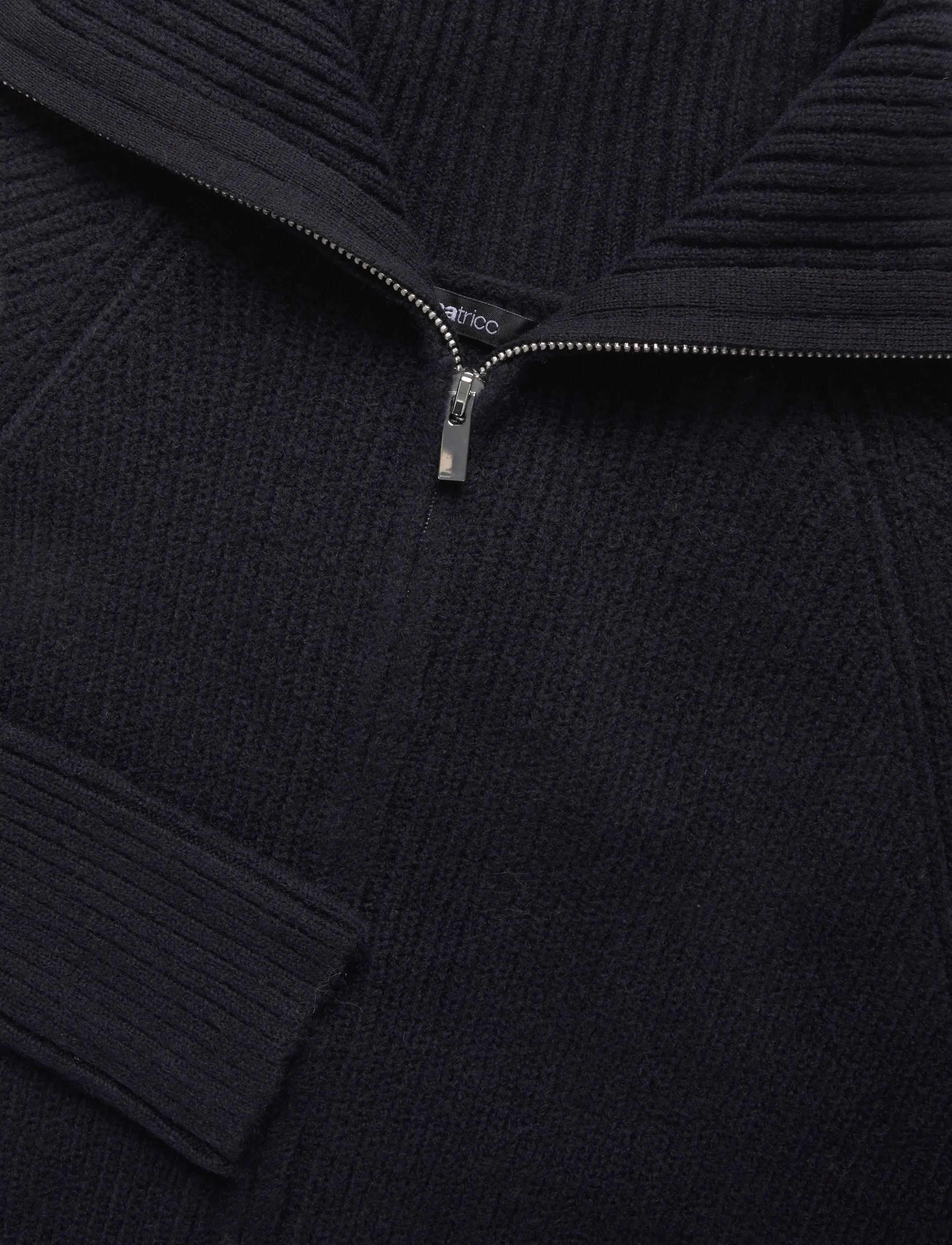 Gina Tricot - Knitted zip cardigan - cardigans - navy blazer (5853) - 2