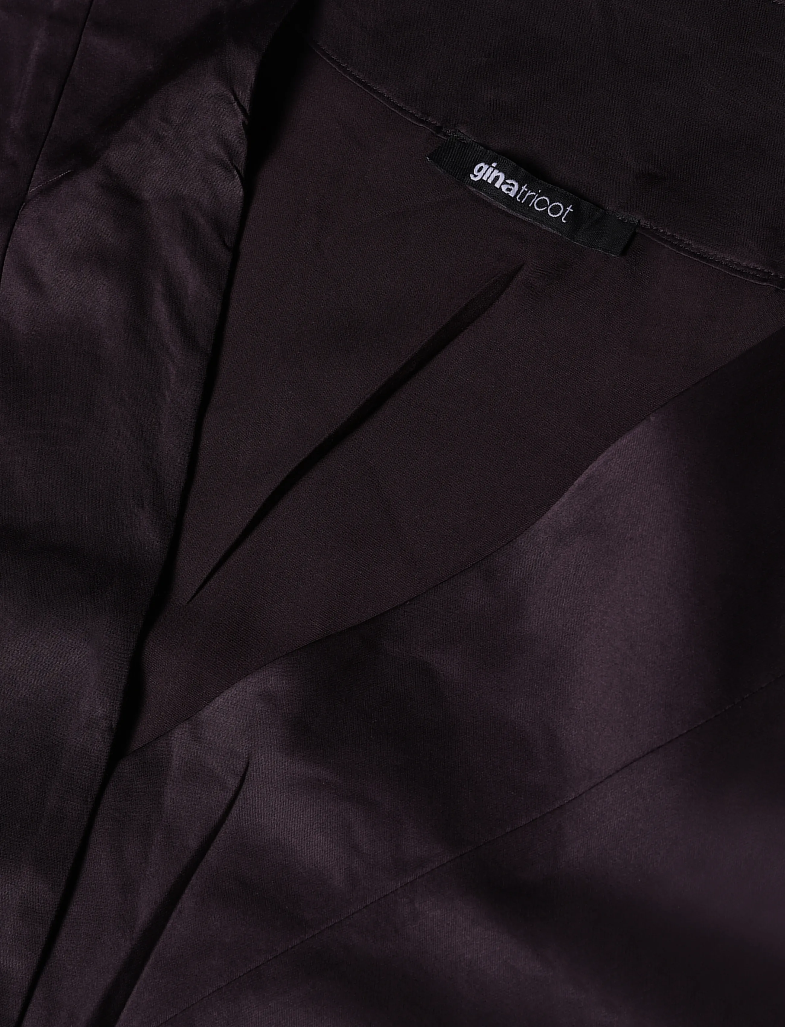 Gina Tricot - Satin loungewear robe - dark brown (7180) - 2