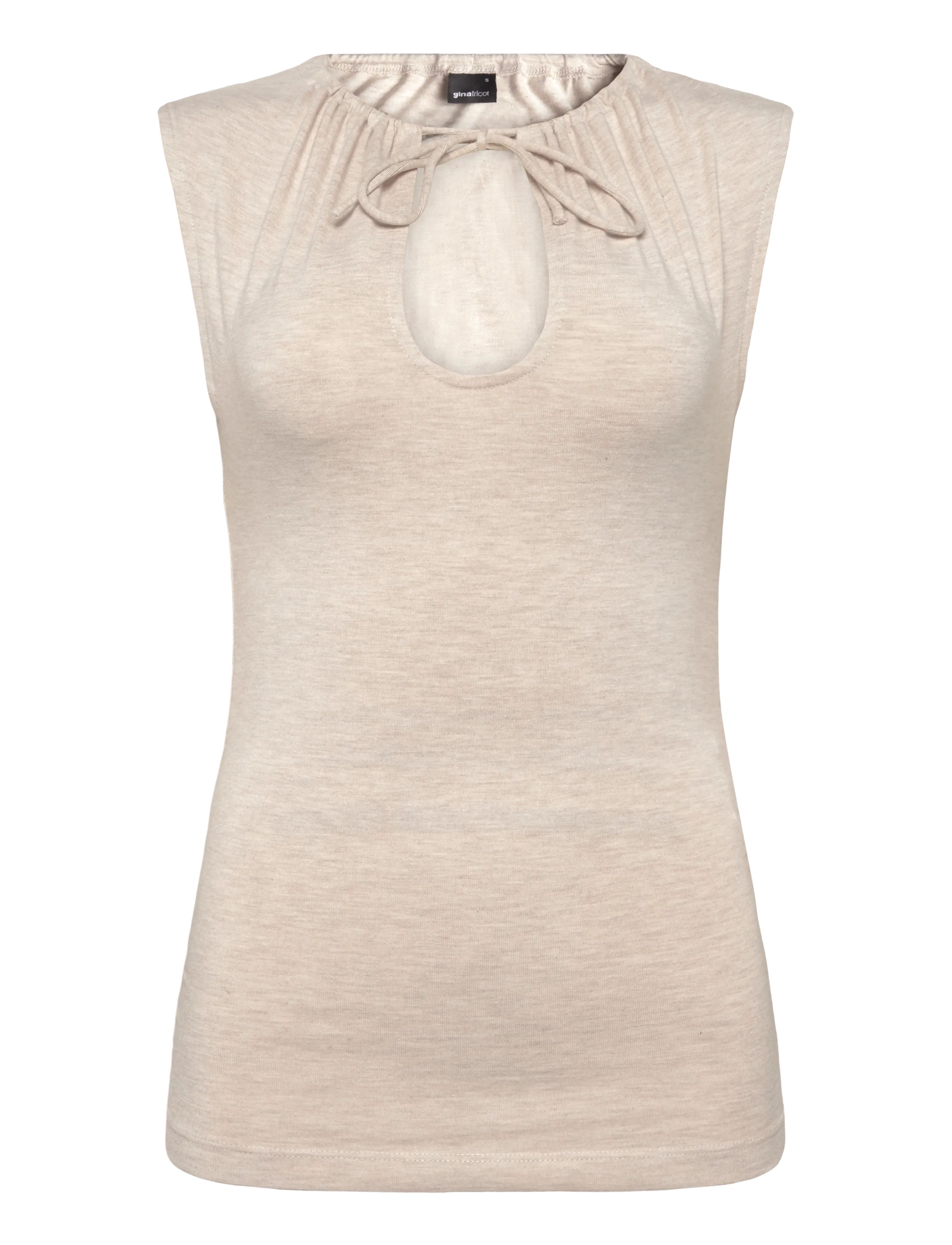 Gina Tricot Soft loungewear singlet - Sleeveless tops - BEIGE MELANGE (1186) / beige