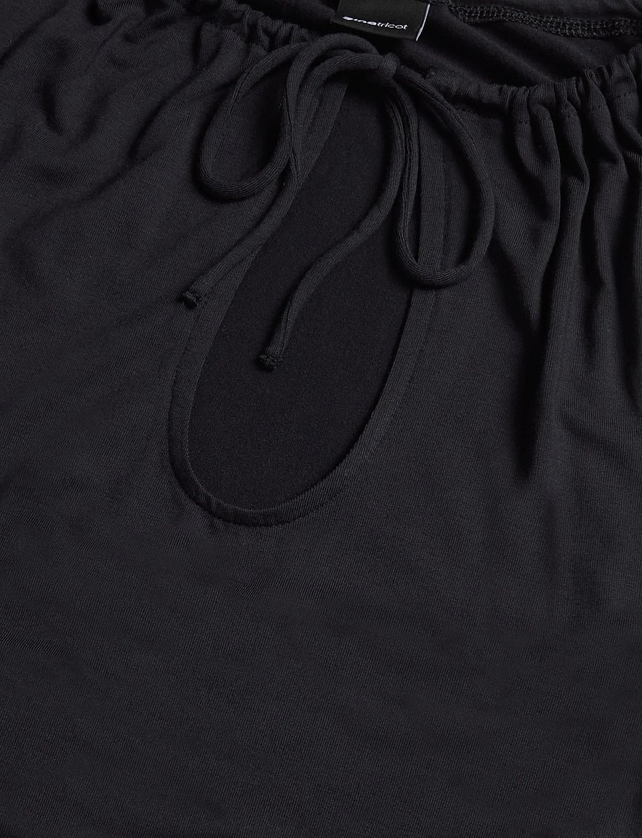 Gina Tricot - Soft loungewear singlet - sleeveless tops - black (9000) - 2
