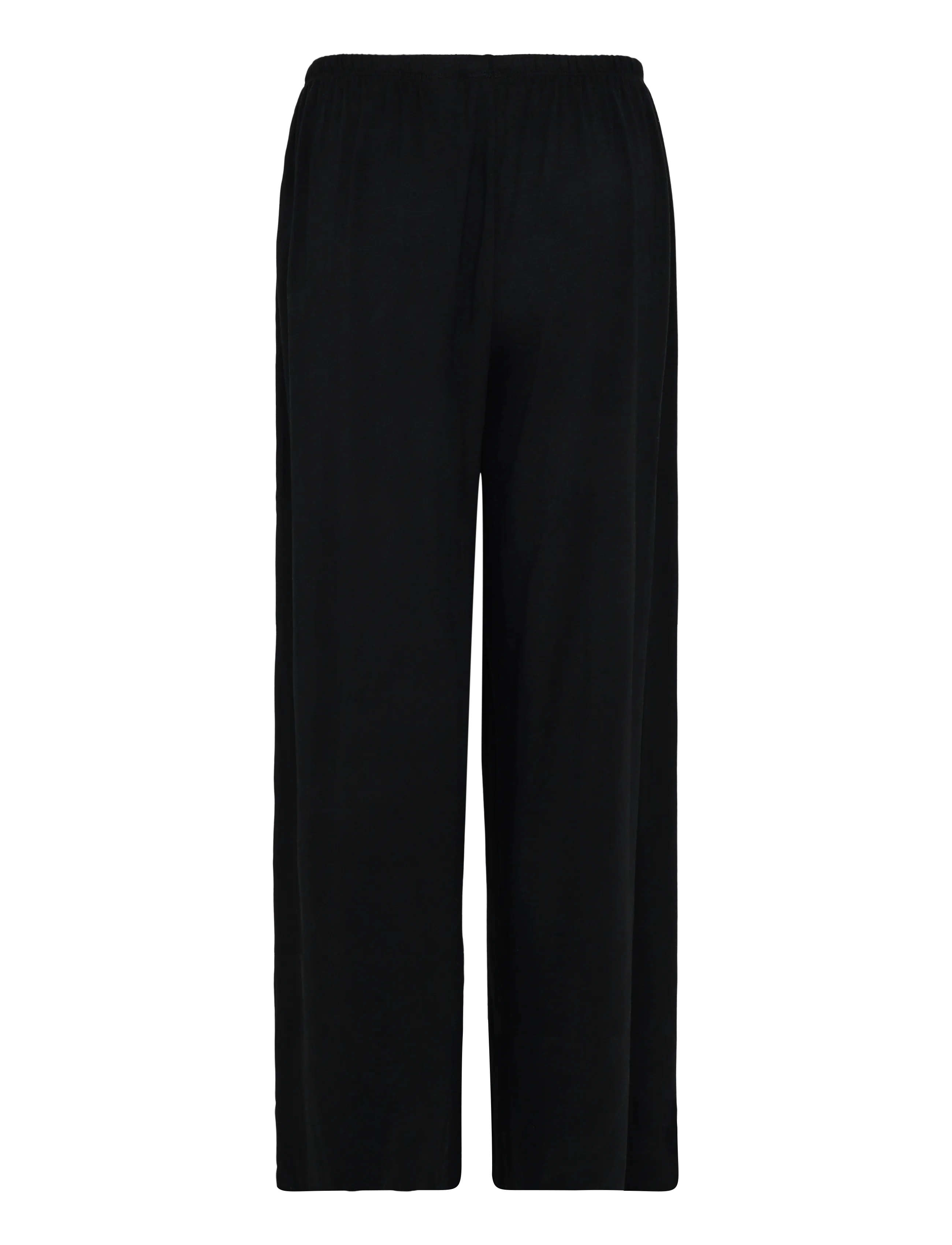 Gina Tricot - Soft wide loungewear trousers - pyjama pants - black (9000) - 1