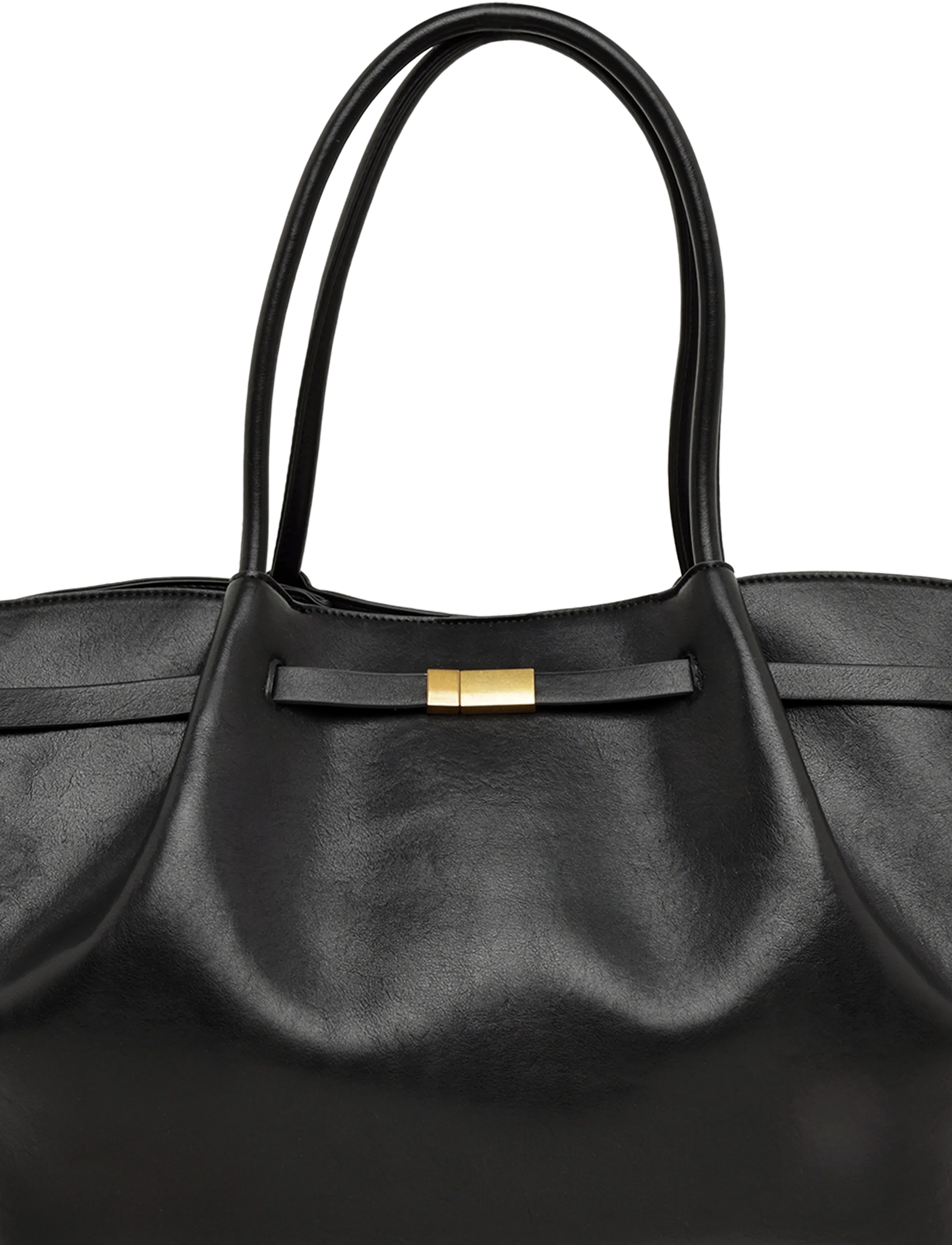 Gina Tricot - Tote bag - black/gold - 2