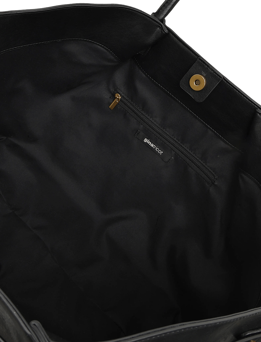 Gina Tricot - Tote bag - tote bags - black/gold - 3
