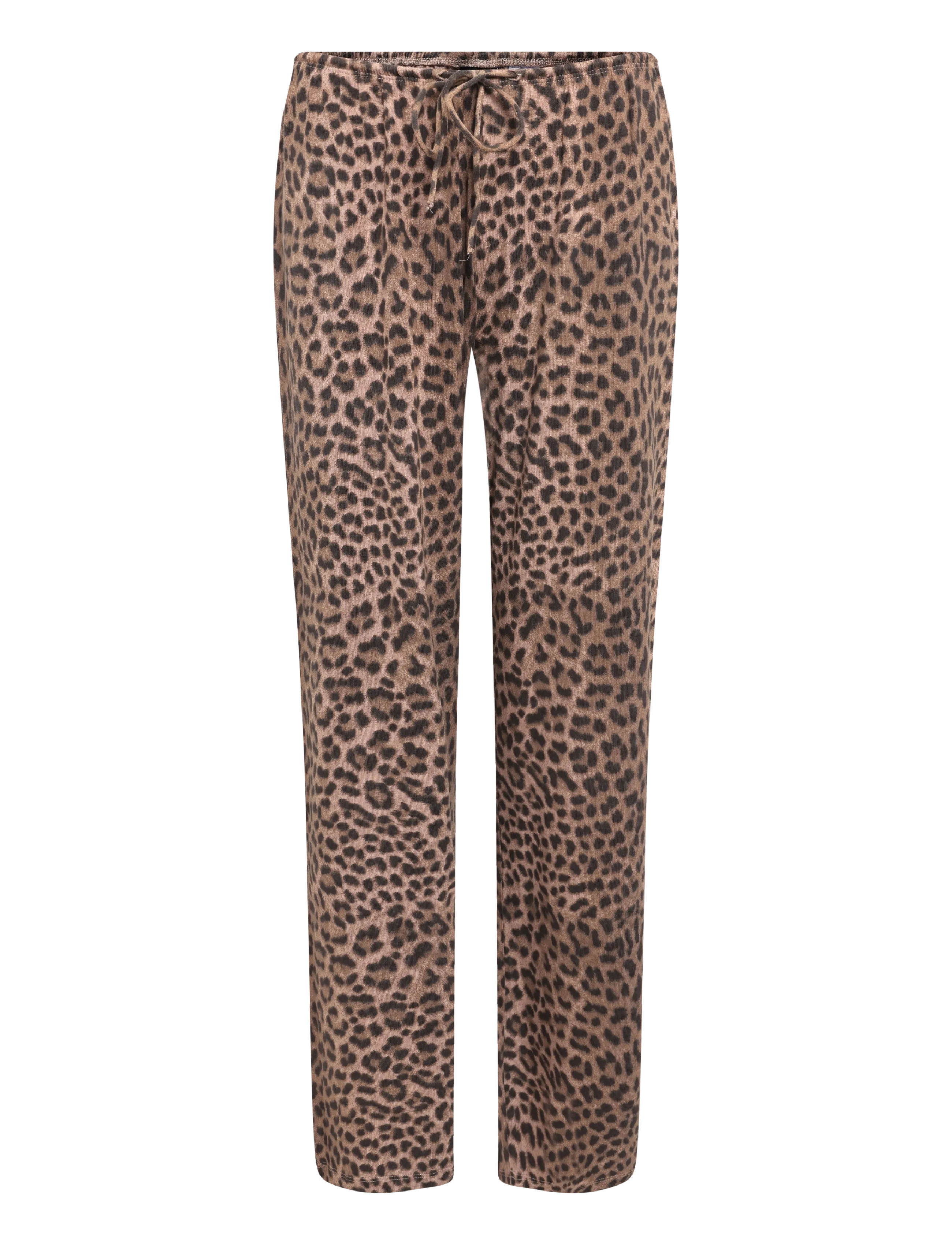 Gina Tricot Soft pyjamas trousers - Bukser - LEOPARD / beige