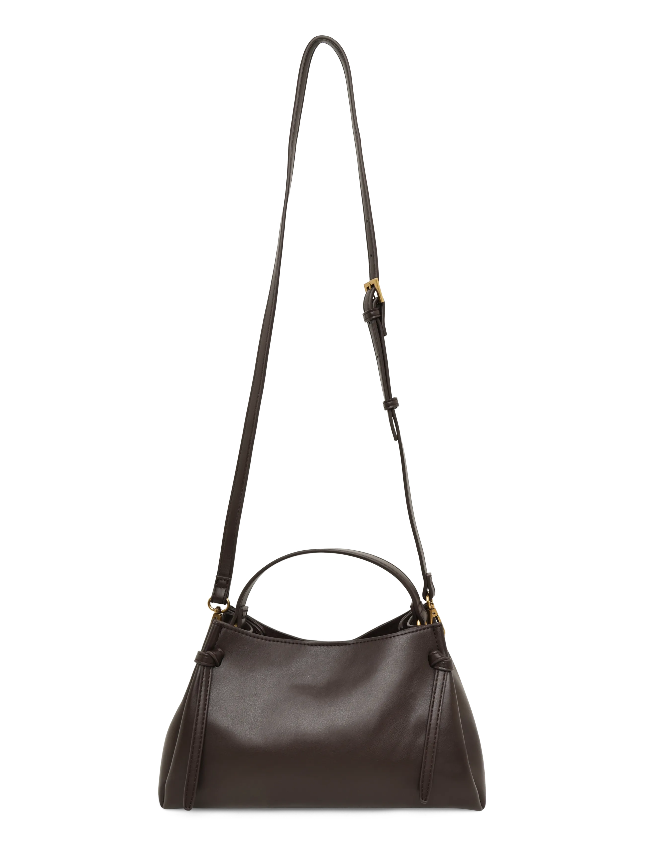 Gina Tricot Small box bag - Kotid - BROWN / brown