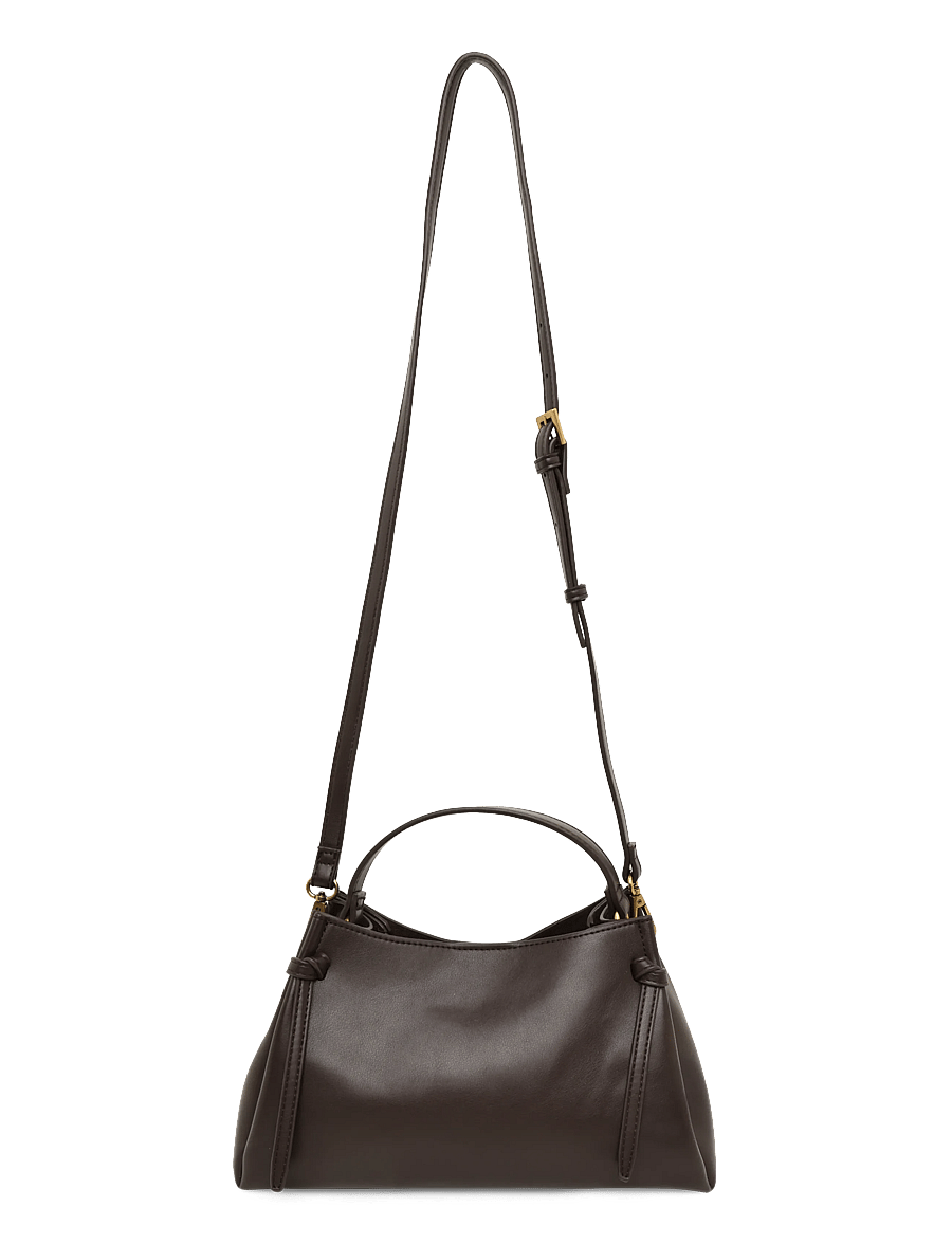 Gina Tricot - Small box bag - mode trends - brown - 0