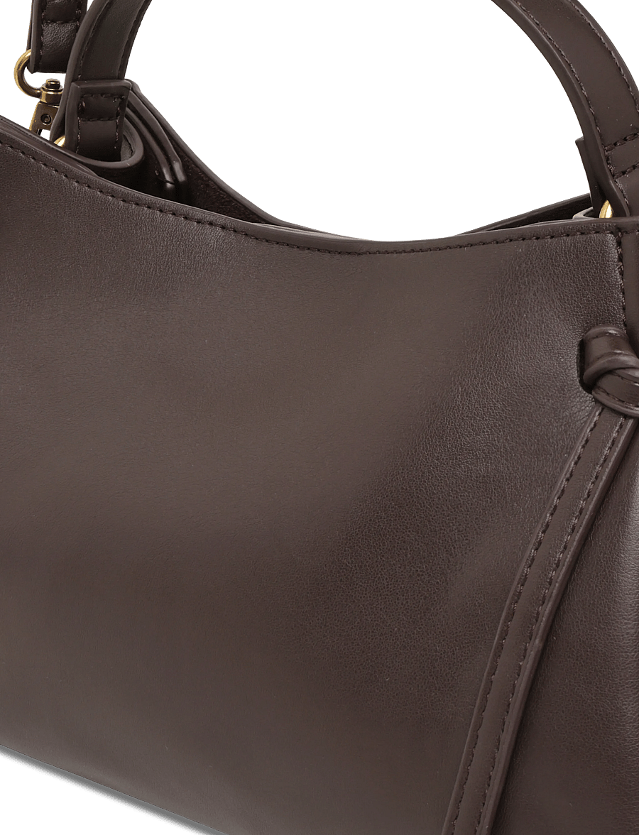 Gina Tricot - Small box bag - mode trends - brown - 2