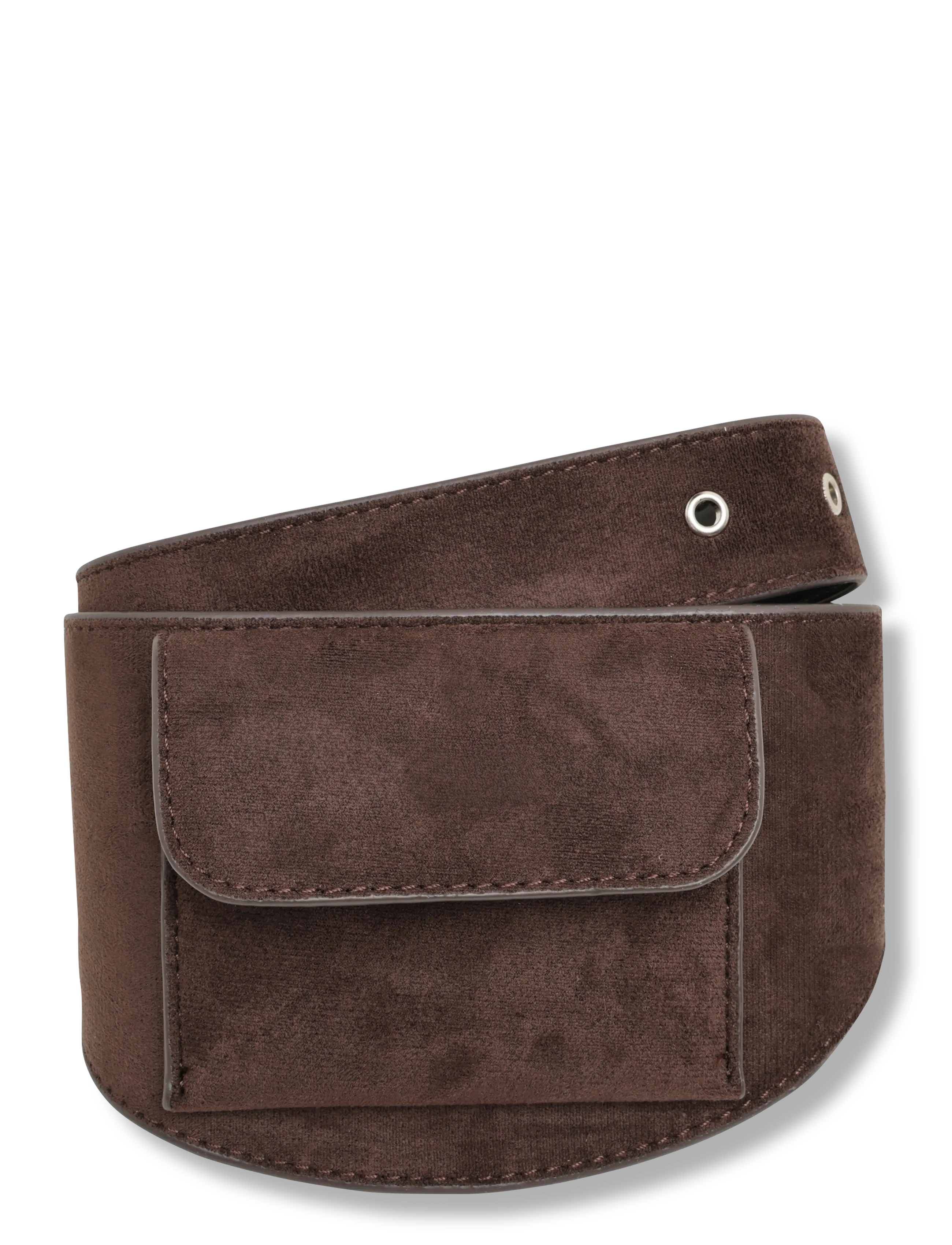 Gina Tricot Pocket hip belt - Bæltetasker - BROWN / brown