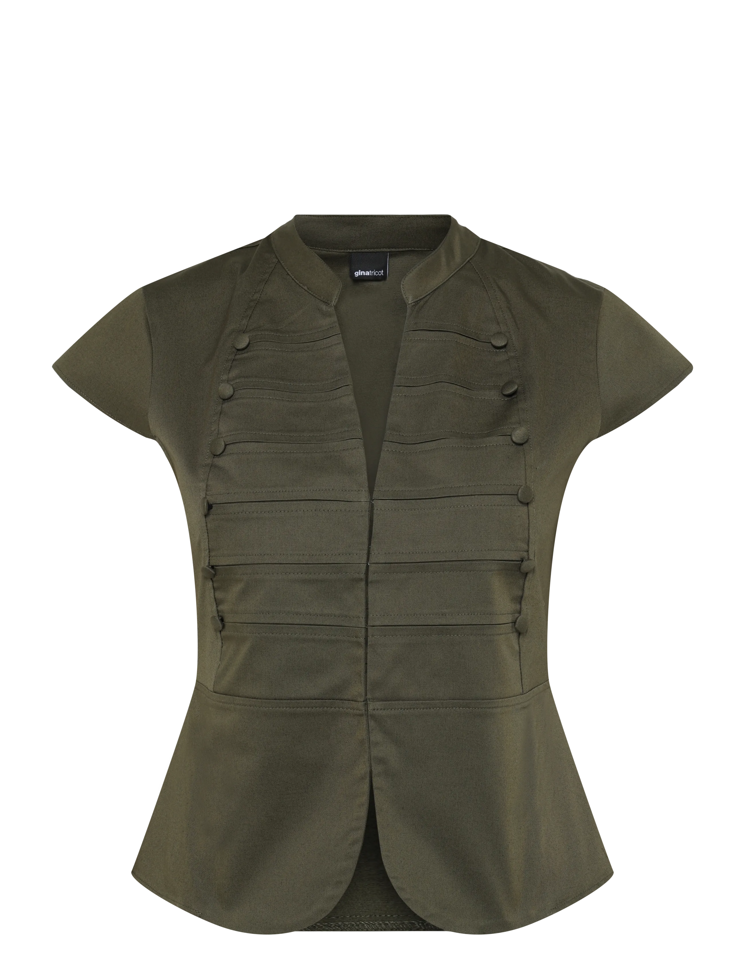 Gina Tricot Shaped utility top - Bluser & Skjorter - KHAKI (7260) / khaki/green