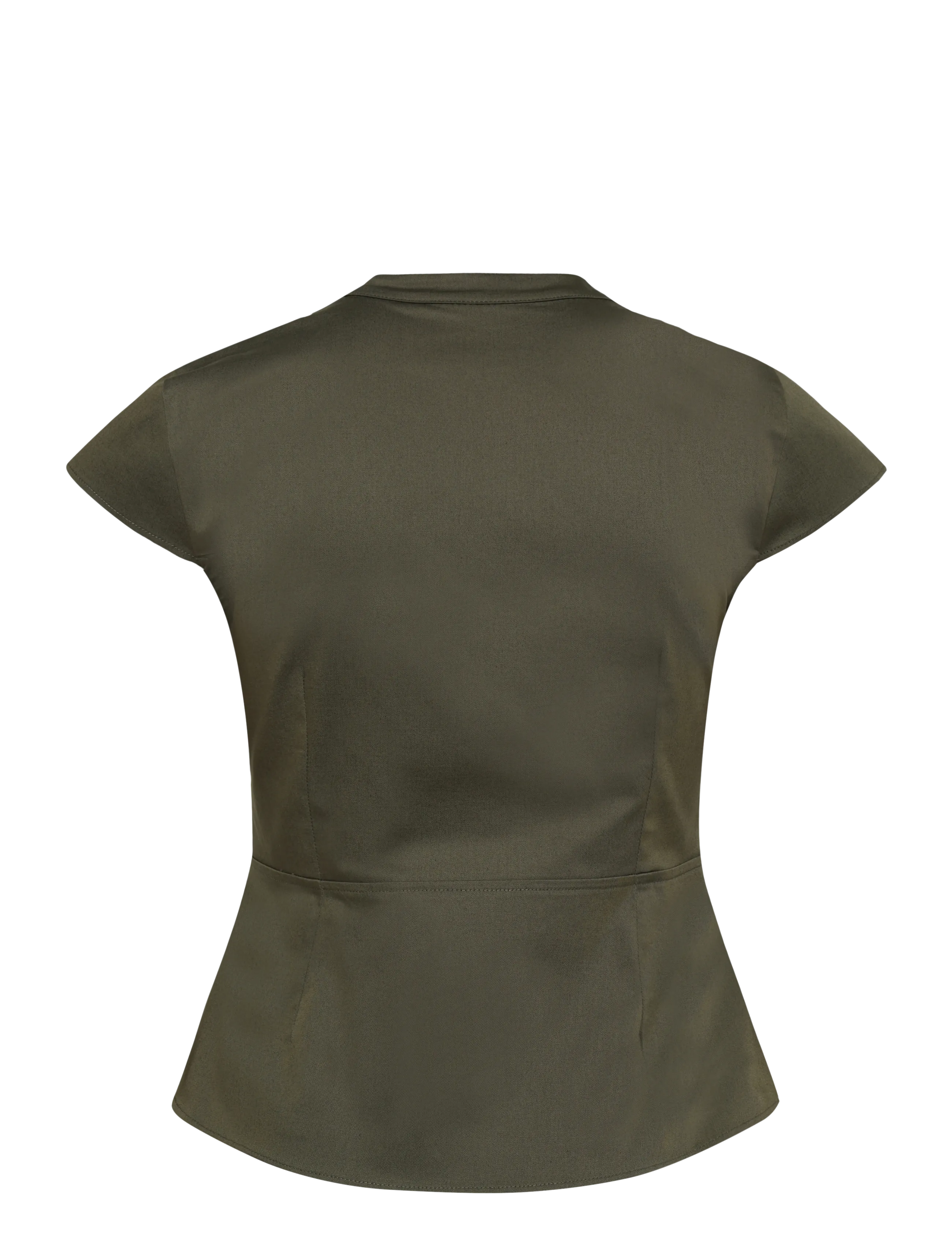 Gina Tricot - Shaped utility top - khaki (7260) - 1