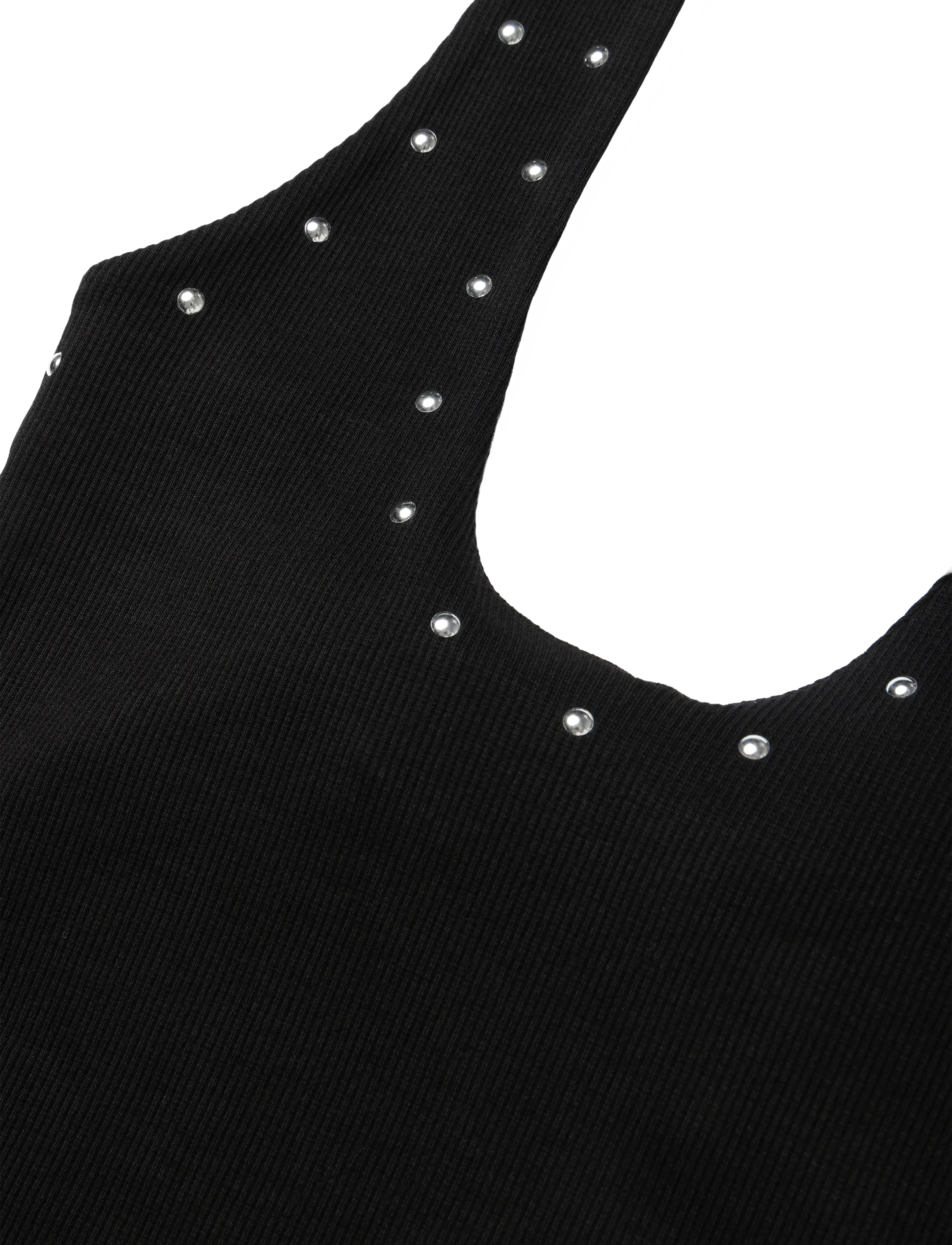 Gina Tricot - Studded halterneck top - topid ja varrukateta alussärgid - black (9000) - 2