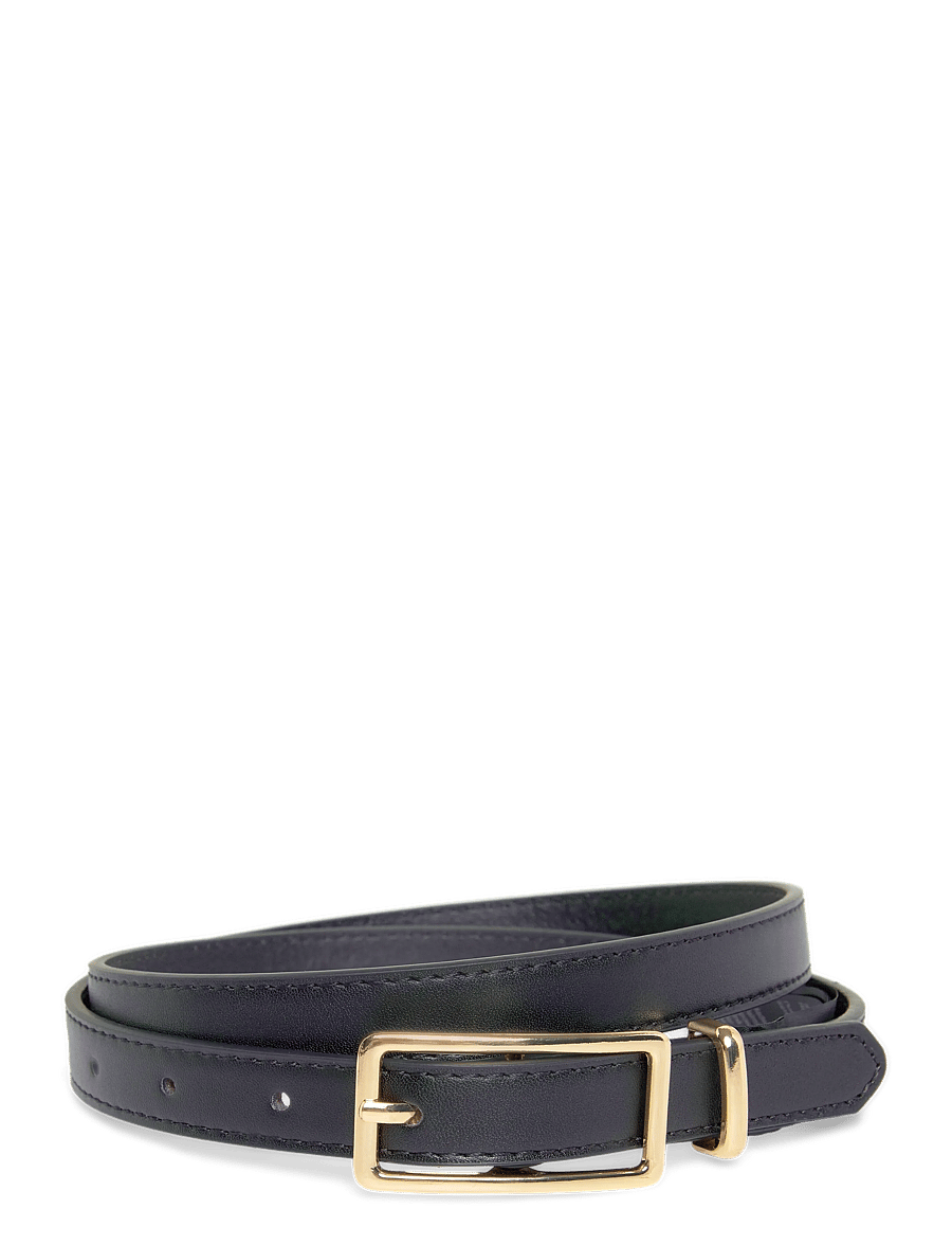 Gina Tricot - Clean rectangular belt - freizeitgürtel - black/gold - 0