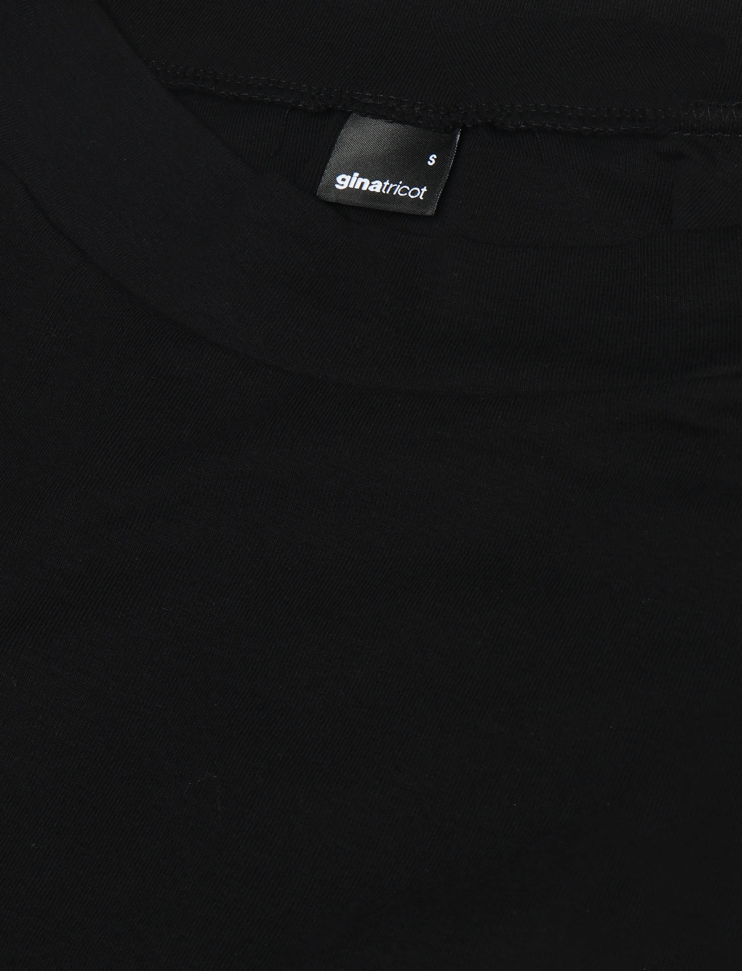 Gina Tricot - Wide neck top - t-shirts - black (9000) - 2