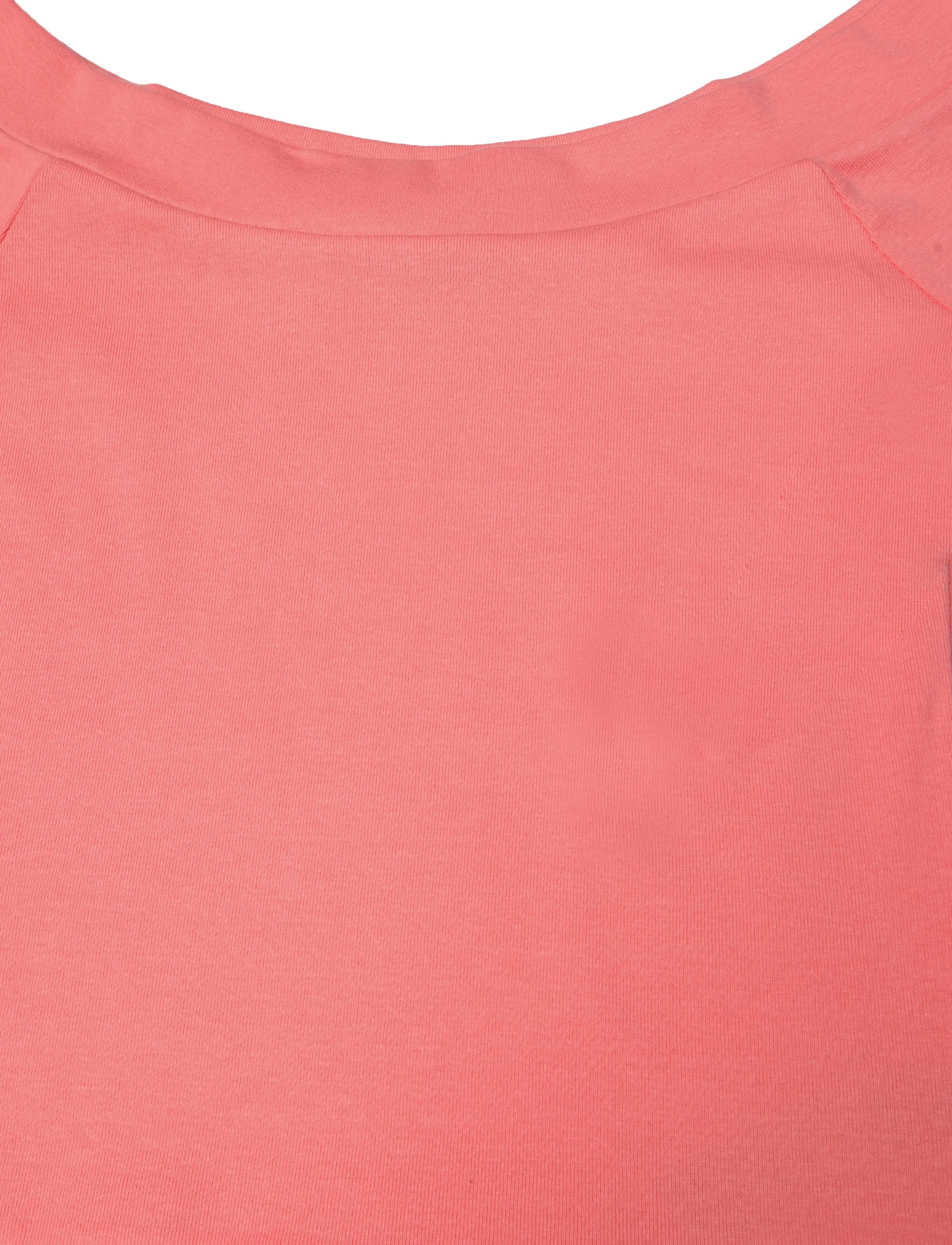 Gina Tricot - Wide neck top - t-shirts - coral - 2