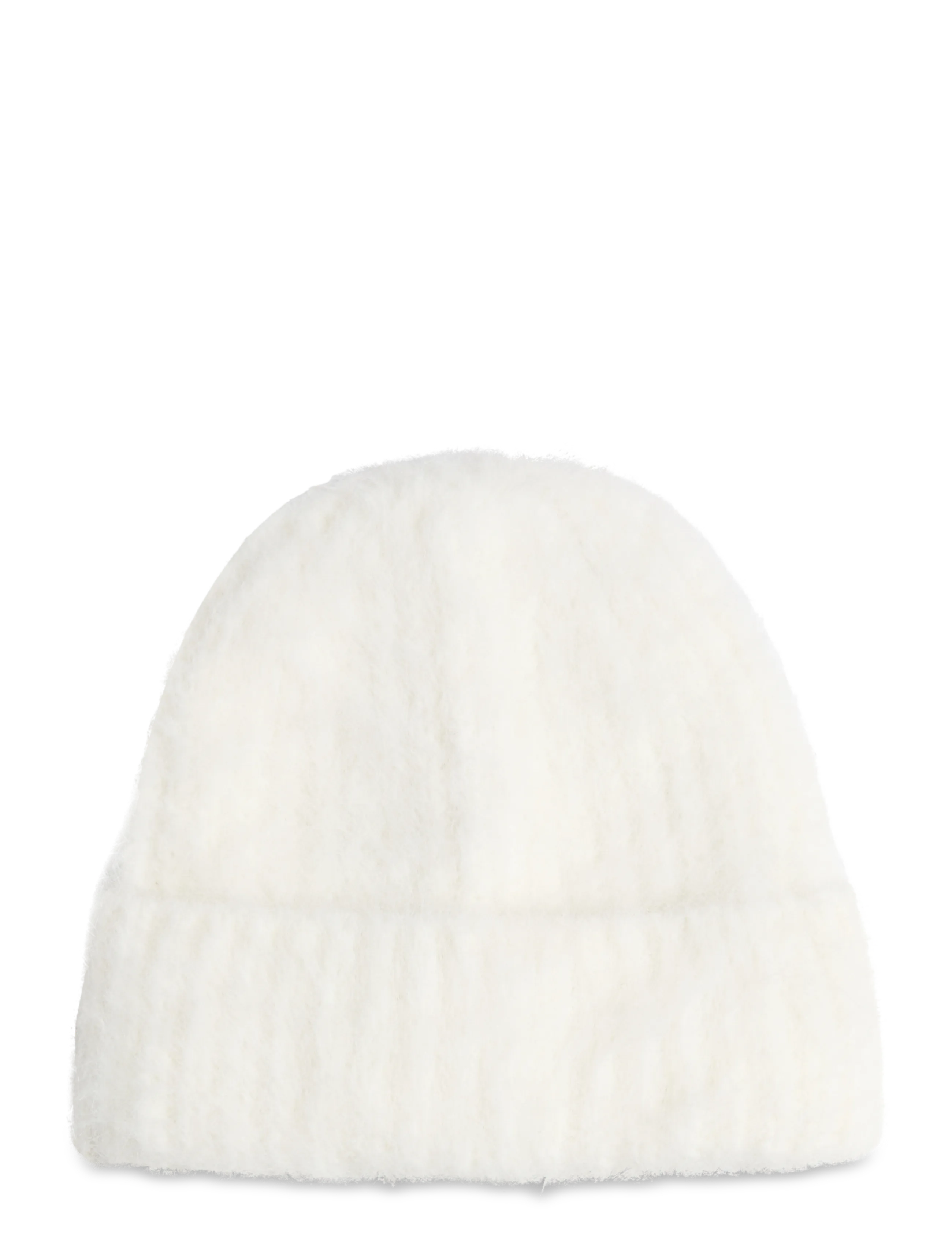 Gina Tricot - Chunky hairy beanie - kootud mütsid - creme (1263) - 1