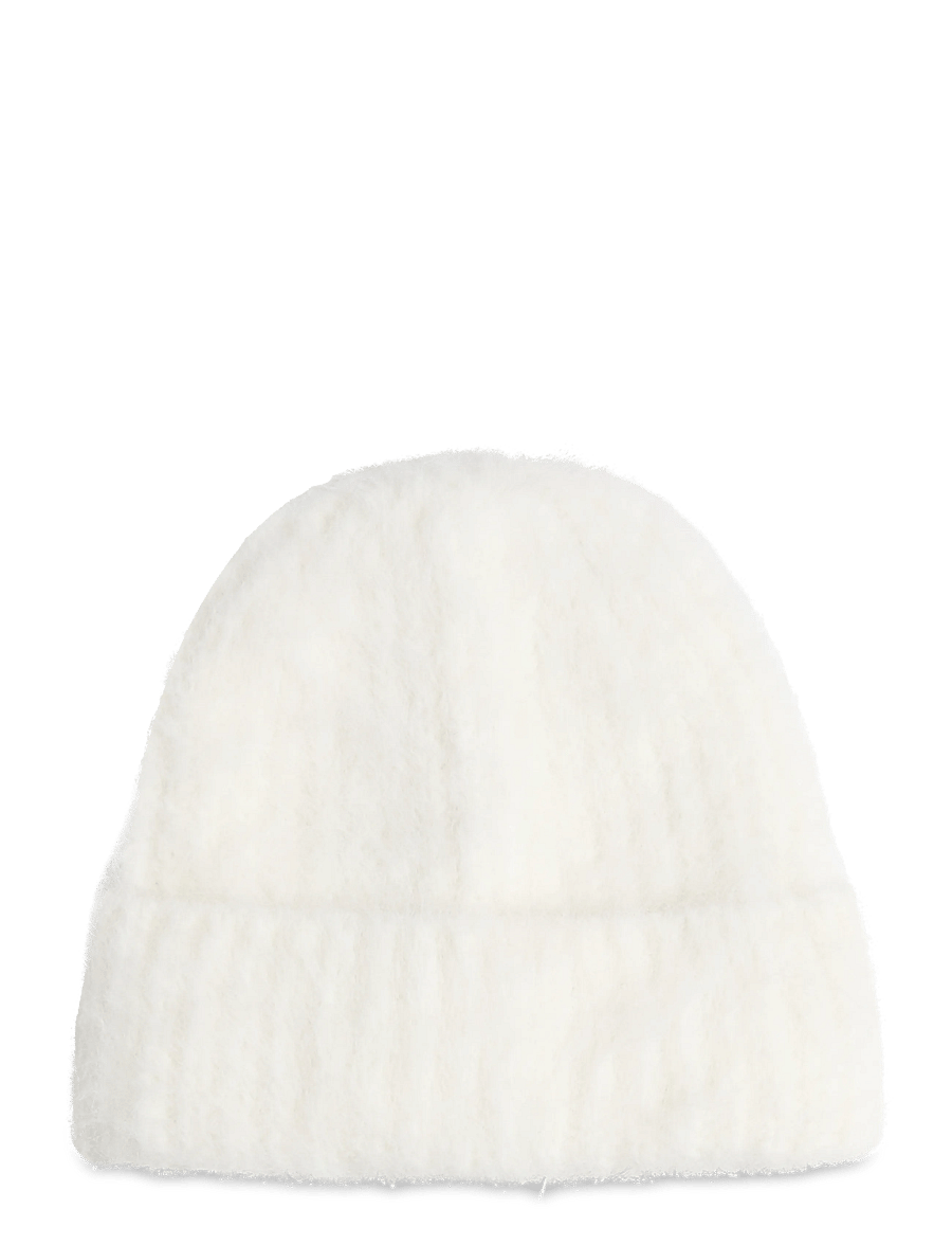 Gina Tricot - Chunky hairy beanie - kootud mütsid - creme (1263) - 1