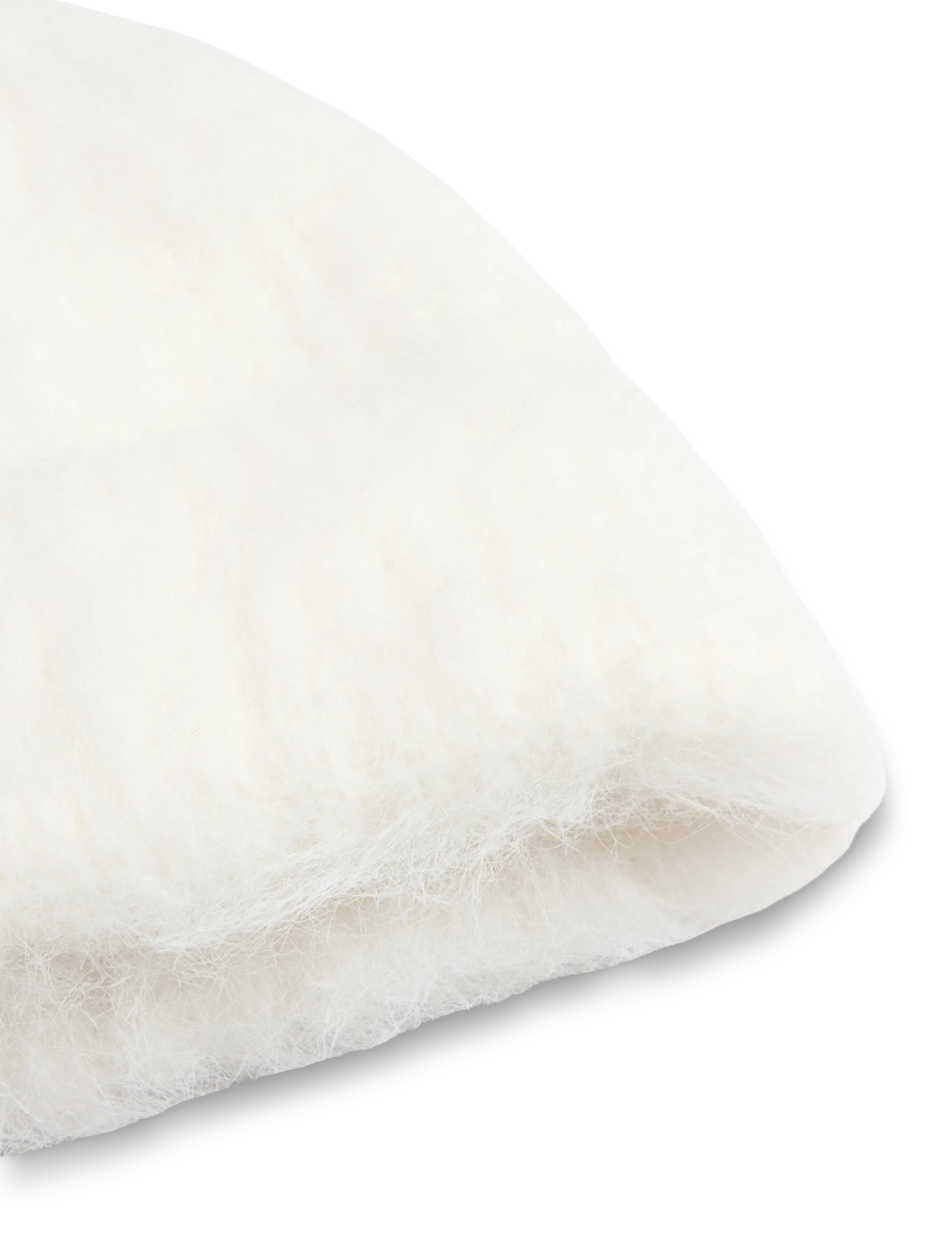 Gina Tricot - Chunky hairy beanie - kootud mütsid - creme (1263) - 2