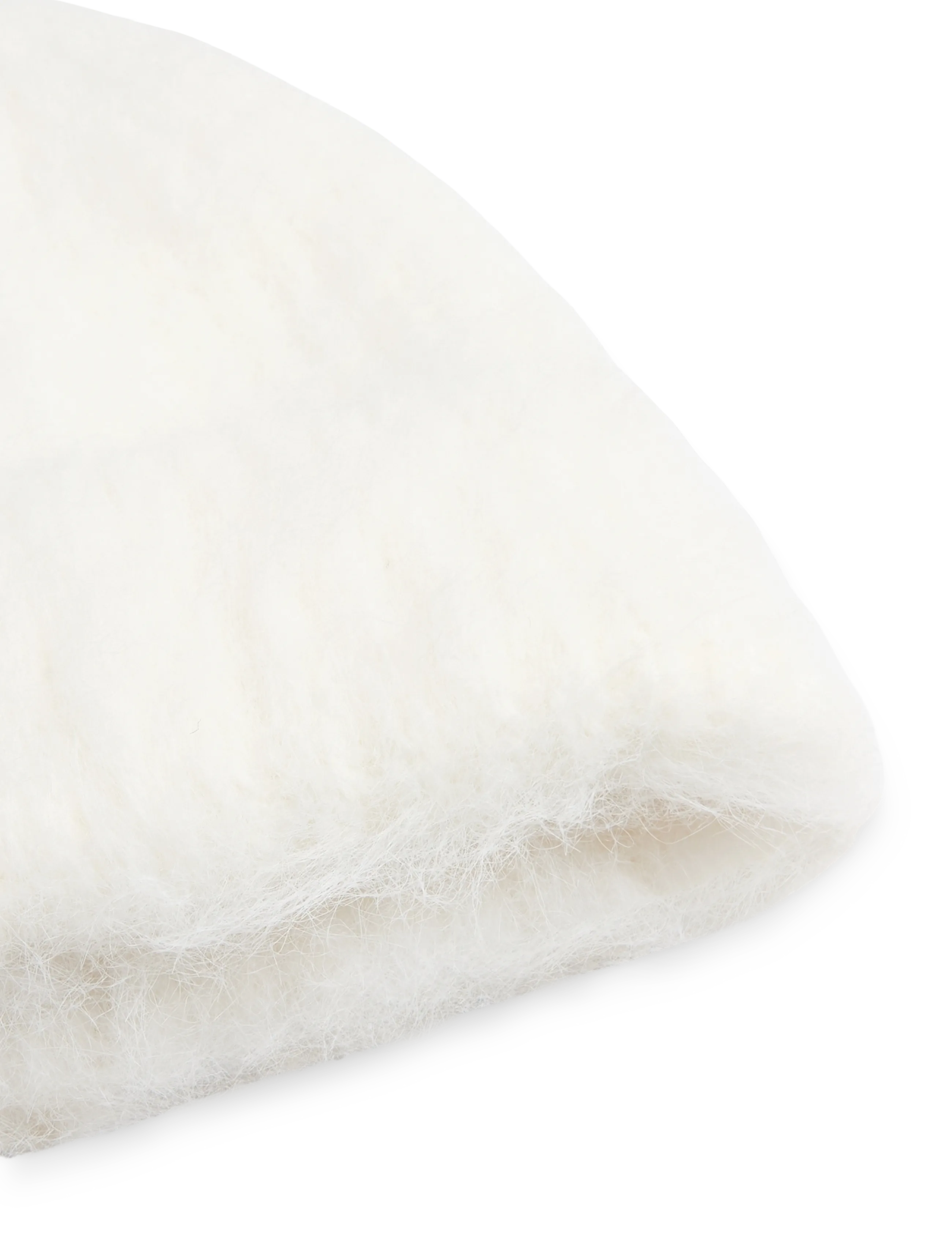 Gina Tricot - Chunky hairy beanie - luer - creme (1263) - 2