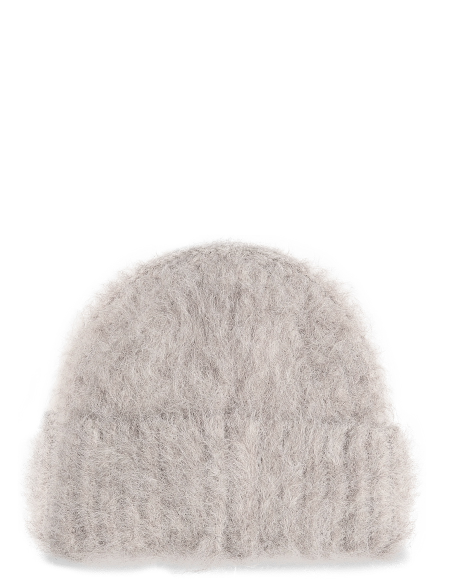 Gina Tricot - Chunky hairy beanie - mössor - light brown (7053) - 1
