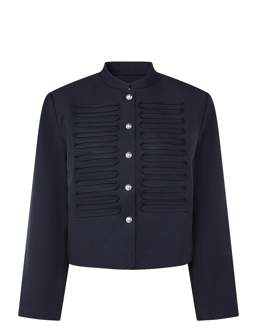 Gina Tricot - Short blazer - cropped-blazer - dark navy (5360) - 0