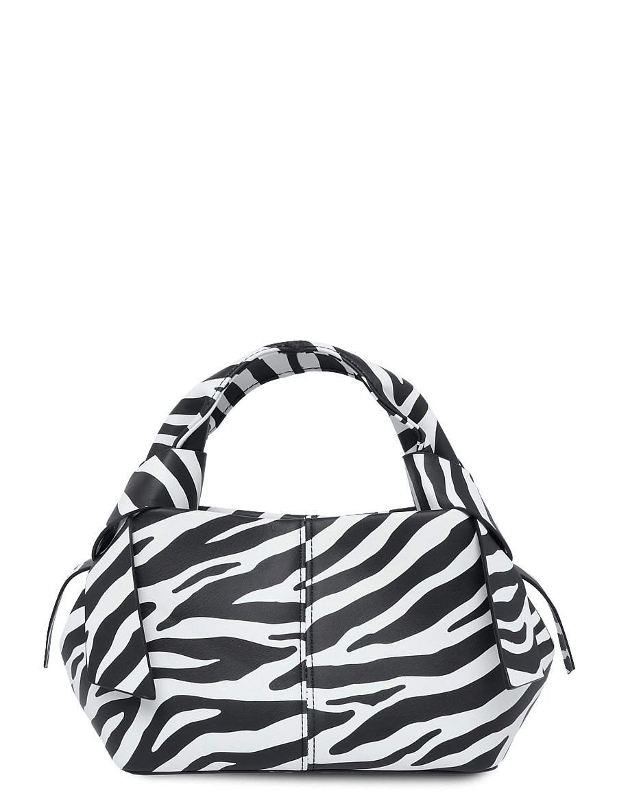 Gina Tricot - Top handle bag - særlige begivenheder - zebra - 0