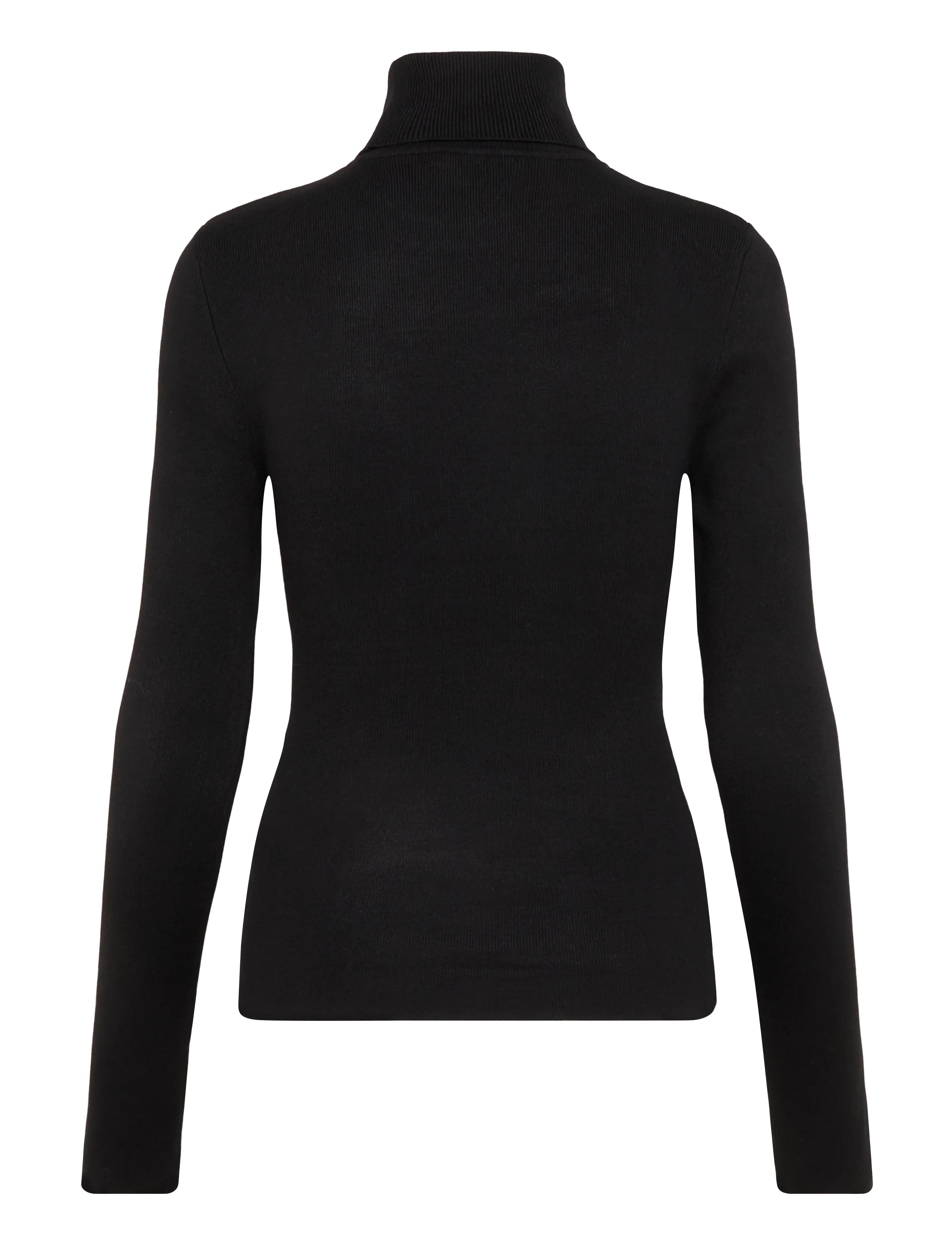 Gina Tricot - Knitted turtleneck top - rollkragenpullover - black (9000) - 1