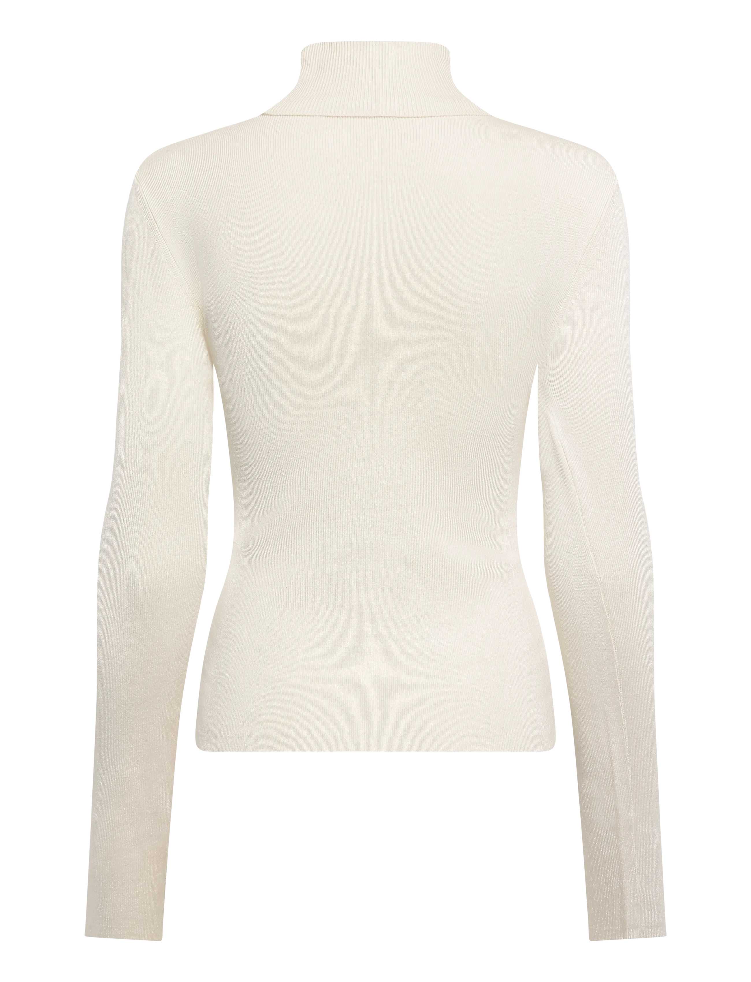 Gina Tricot - Knitted turtleneck top - kõrge kaelusega kudumid - gardenia (1496) - 1