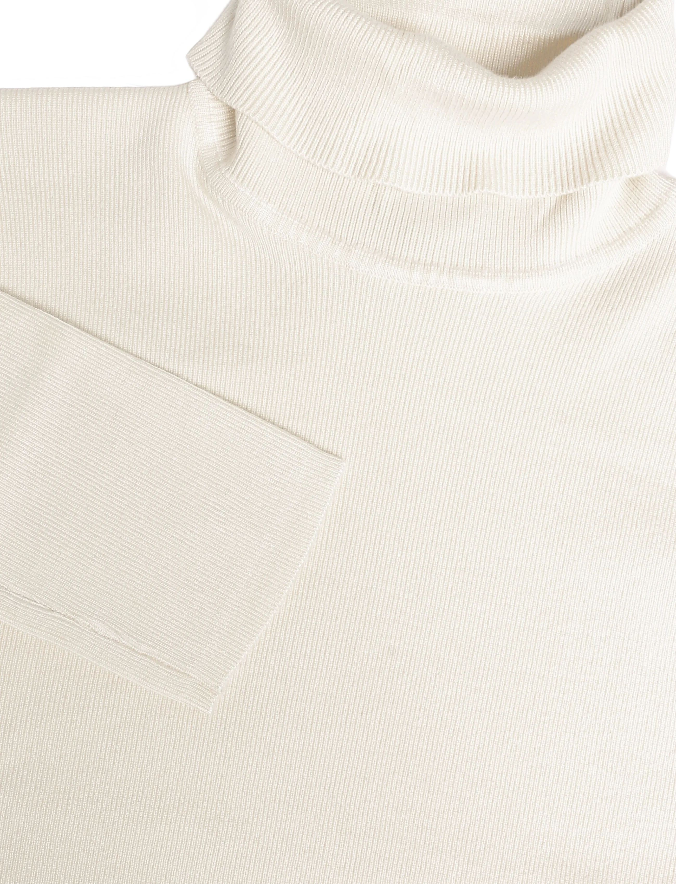 Gina Tricot - Knitted turtleneck top - kõrge kaelusega kudumid - gardenia (1496) - 2