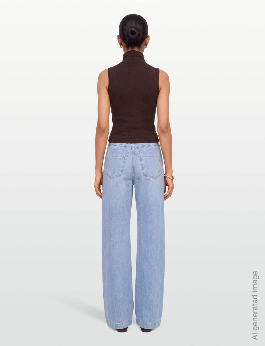 Gina Tricot - Funnel neck top - rollkragenpullover - java (6556) - 4