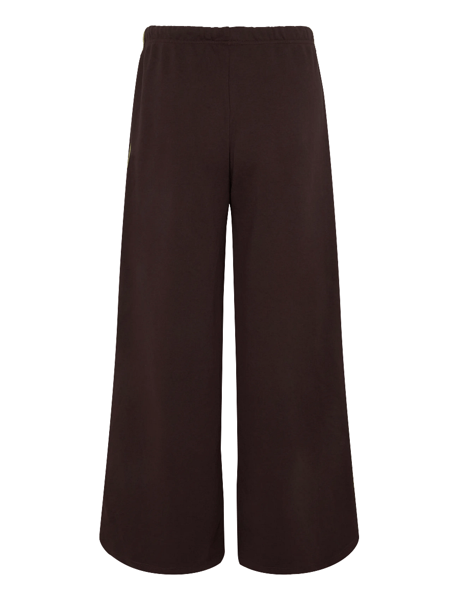 Gina Tricot - Comfy low sweatpants - hosen mit weitem bein - java/stripe - 1
