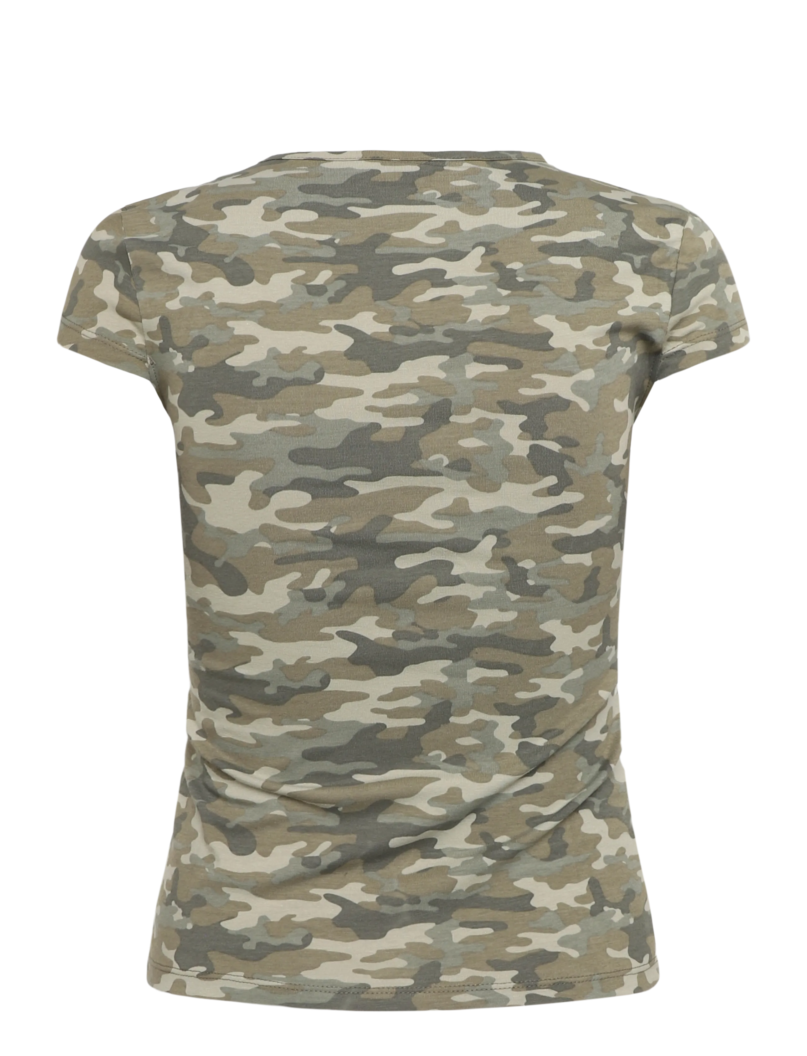 Gina Tricot - Camo baby tee - t-särgid - camo - 1