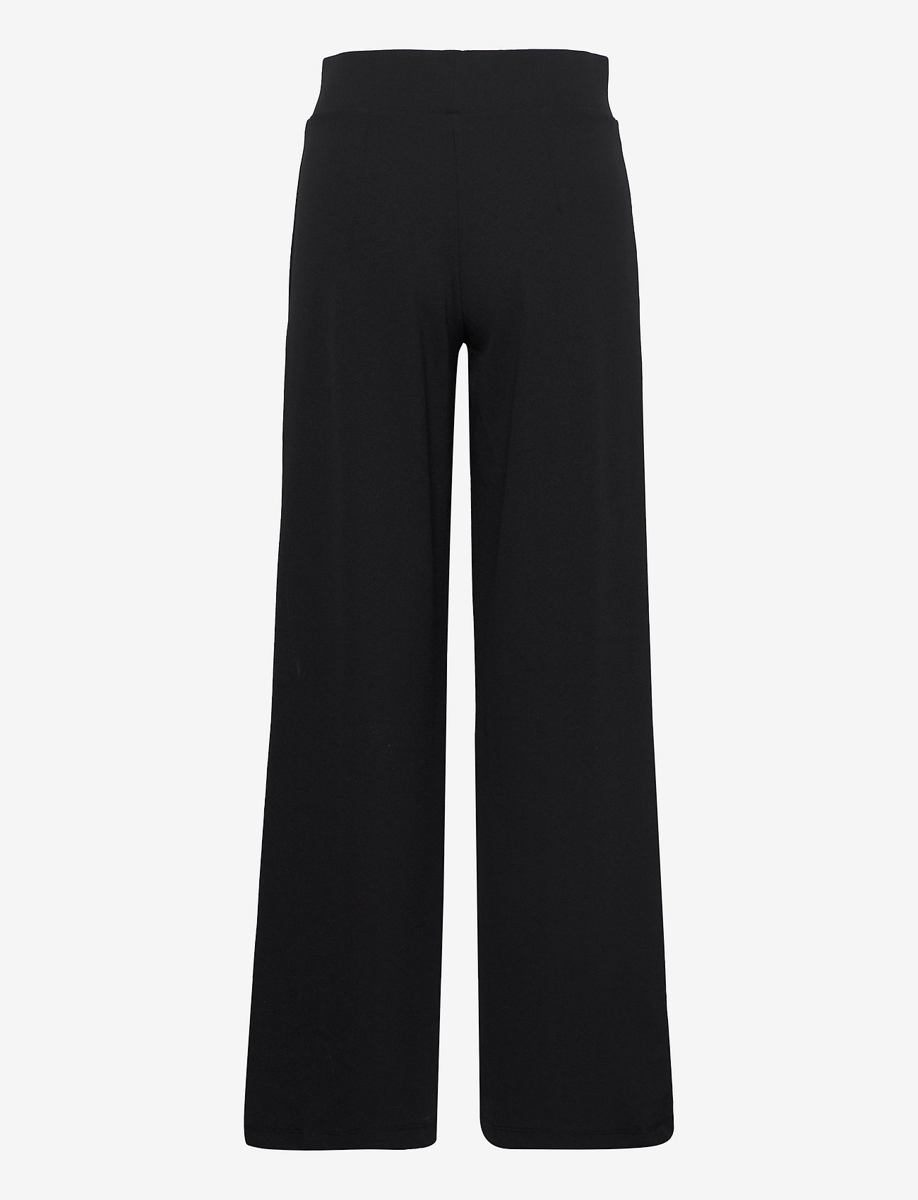 Gina Tricot - Jenna trousers - bukser med brede ben - black - 1
