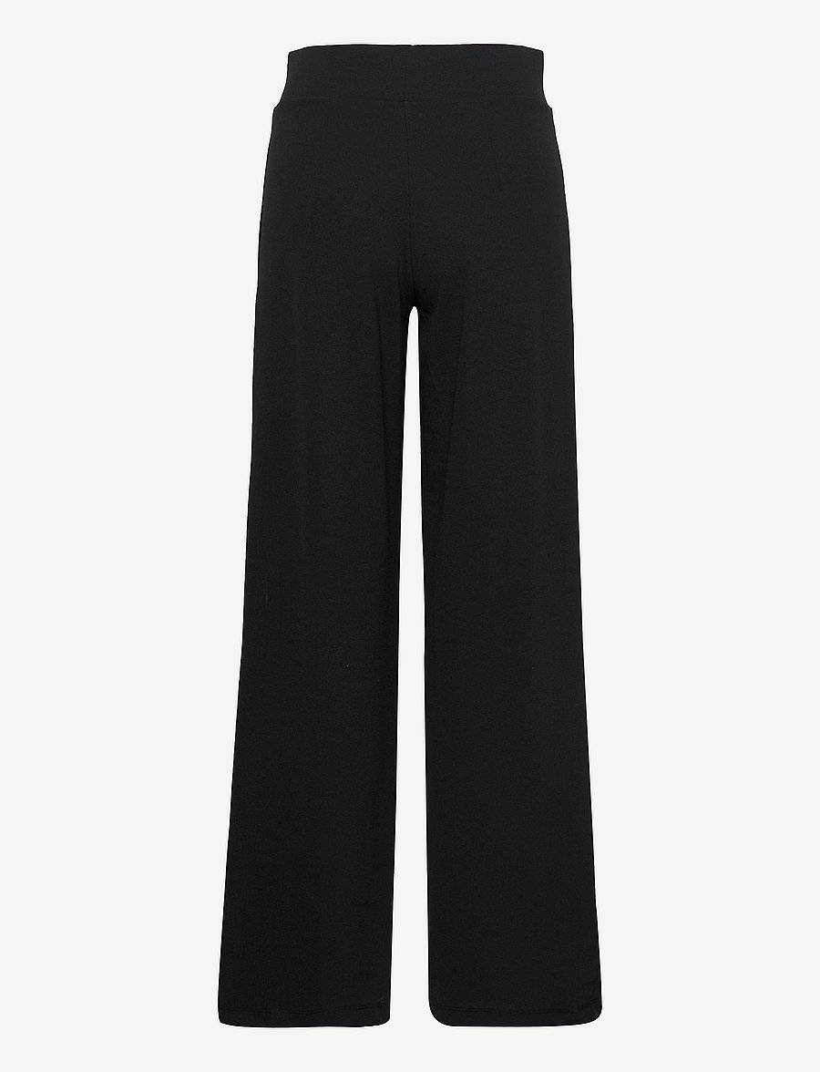 Gina Tricot - Jenna trousers - vide bukser - black - 1