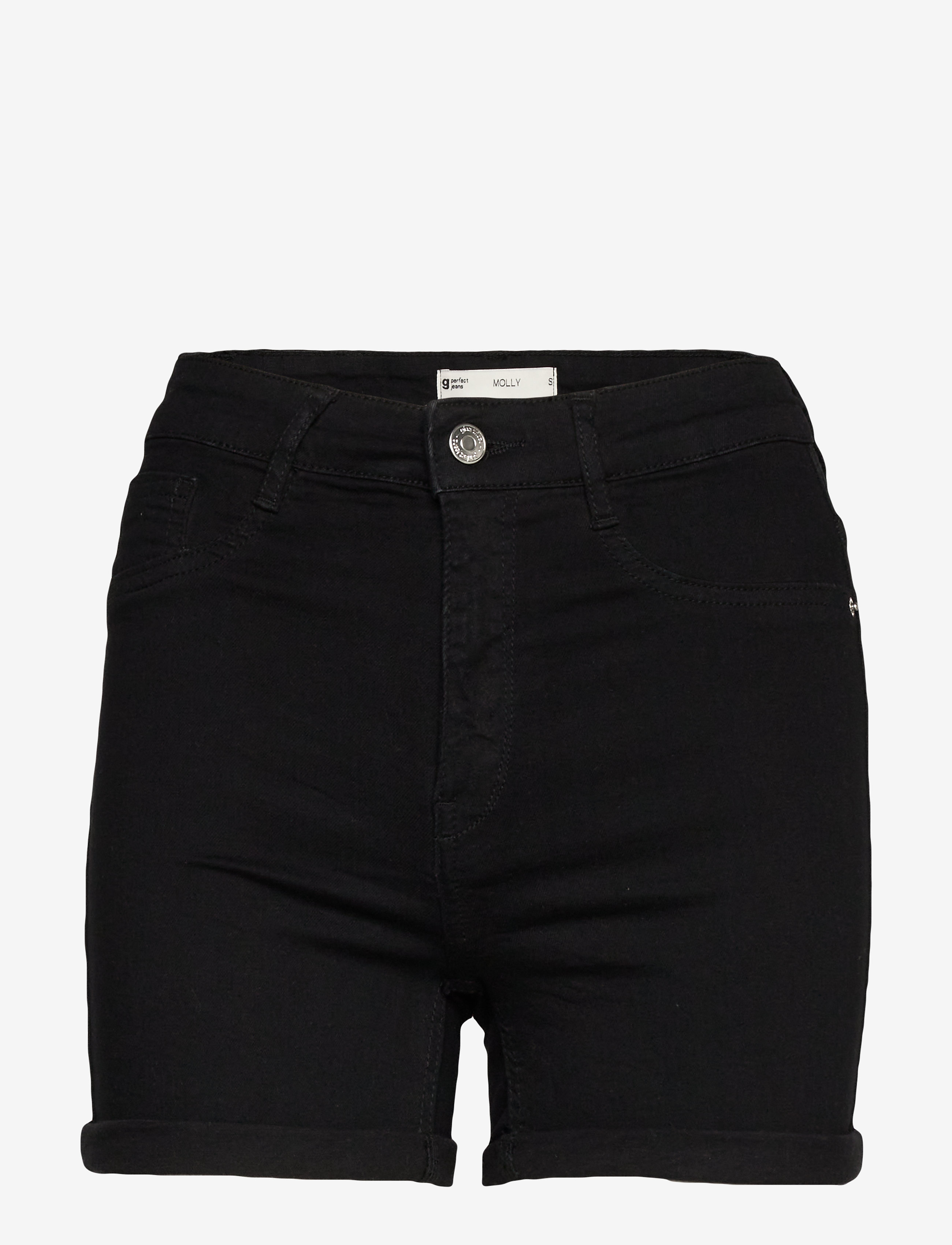 Gina Tricot Molly Denim Shorts, XS, Schwarz - Frauen