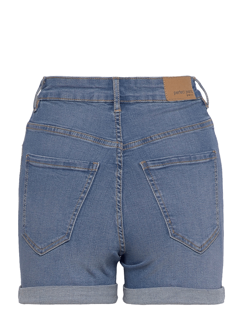 Gina Tricot - Molly denim shorts - jeansshorts - mid blue - 1