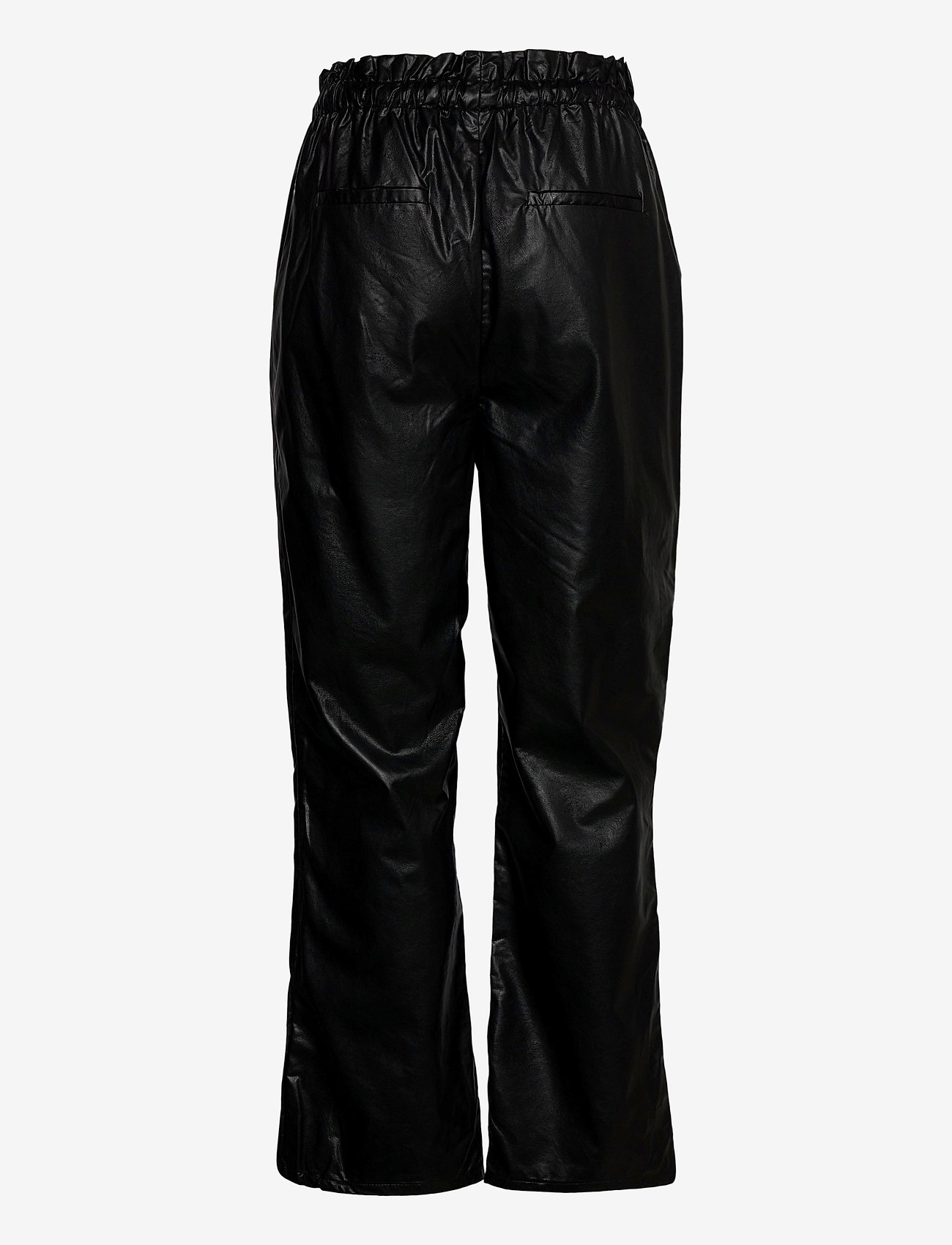 Gina Tricot - Vera pu trousers - skinnbyxor - black (9000) - 1