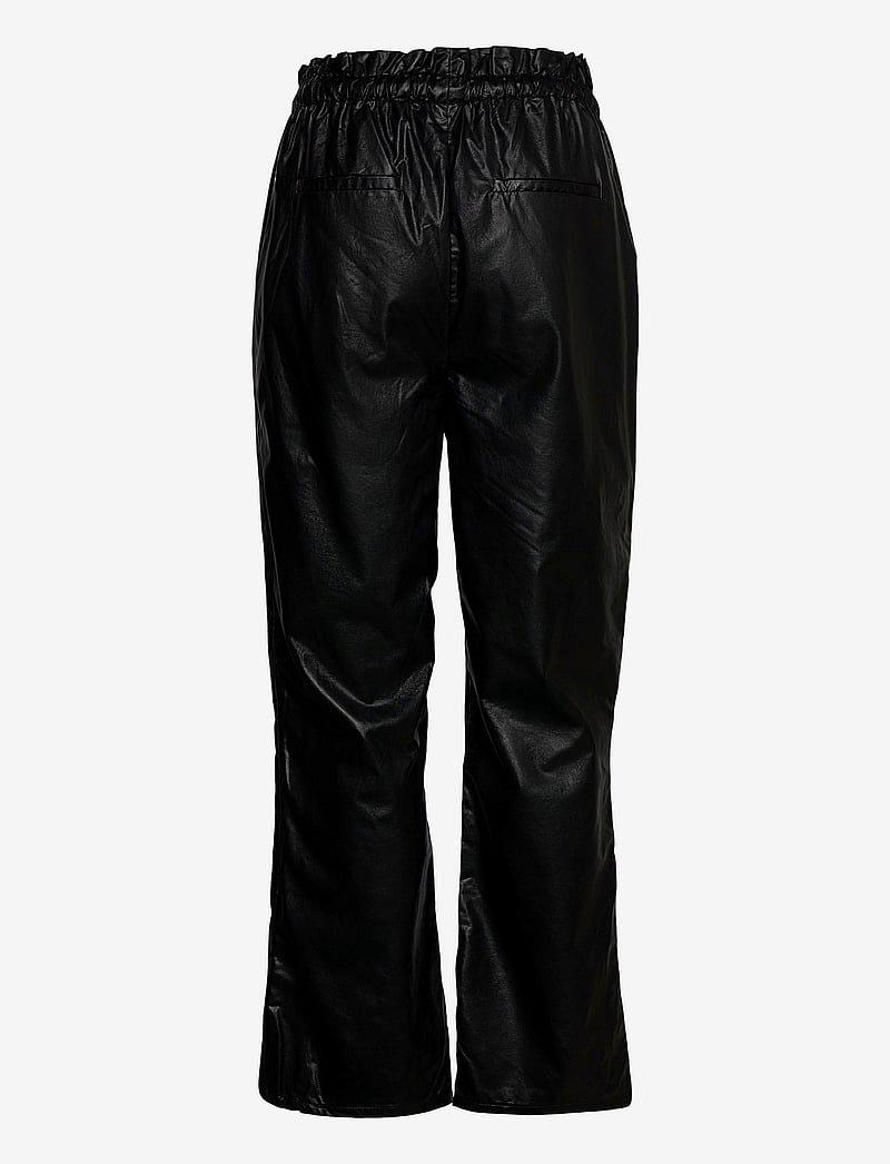 Gina Tricot - Vera pu trousers - skinnbyxor - black (9000) - 1