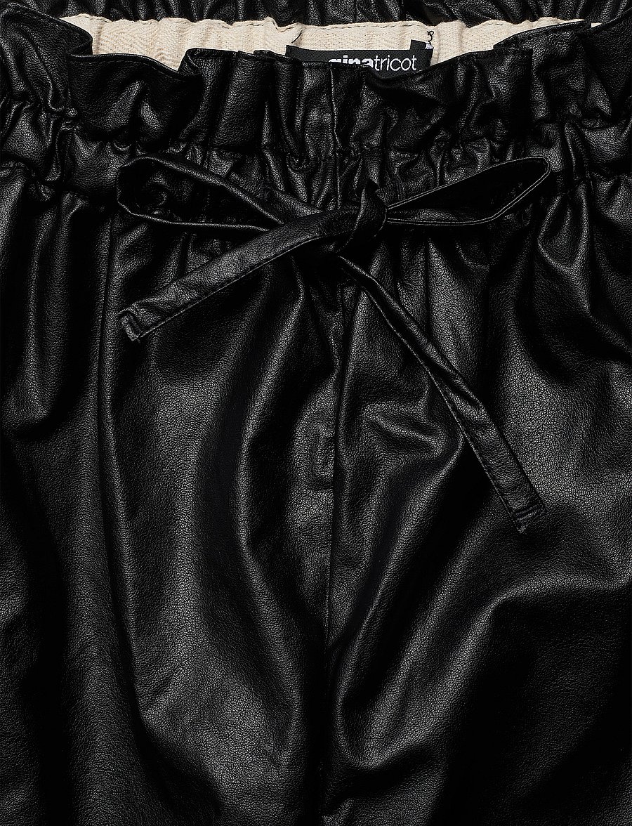Gina Tricot - Vera pu trousers - skinnbyxor - black (9000) - 3